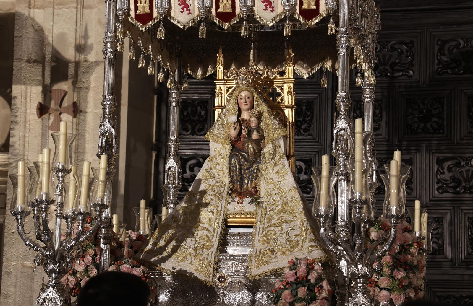 La Virgen de Valme, Consolación y Setefilla ya están en la Iglesia del Sagrario