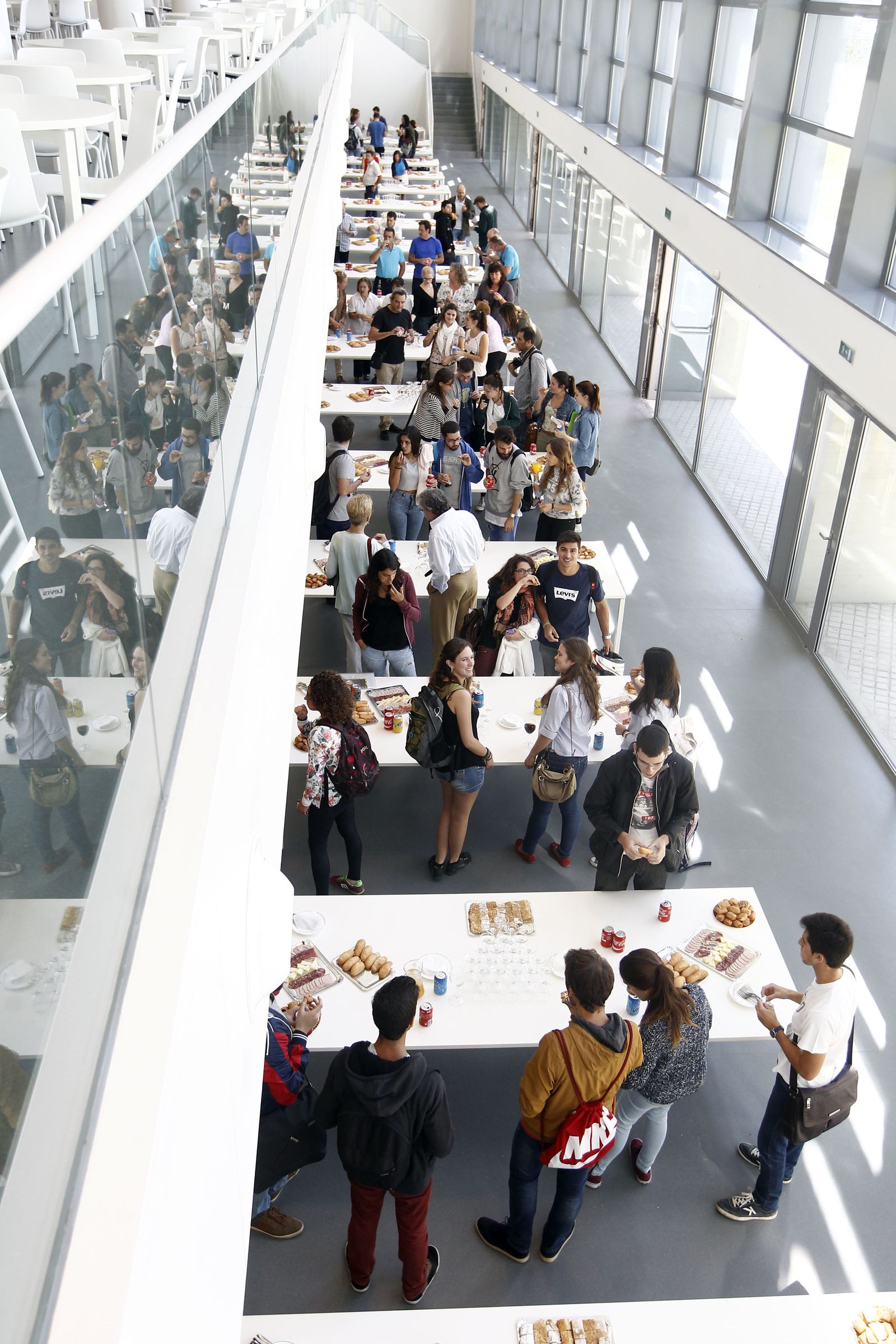 Comedor del Ciencias de la Salud, en el PTS.
