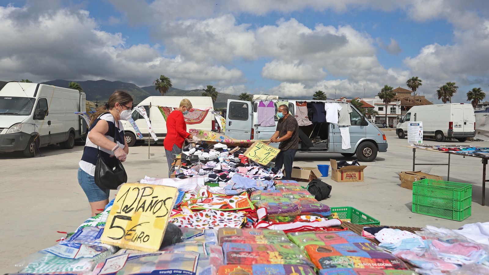 Reapertura del mercadillo de Los Barrios
