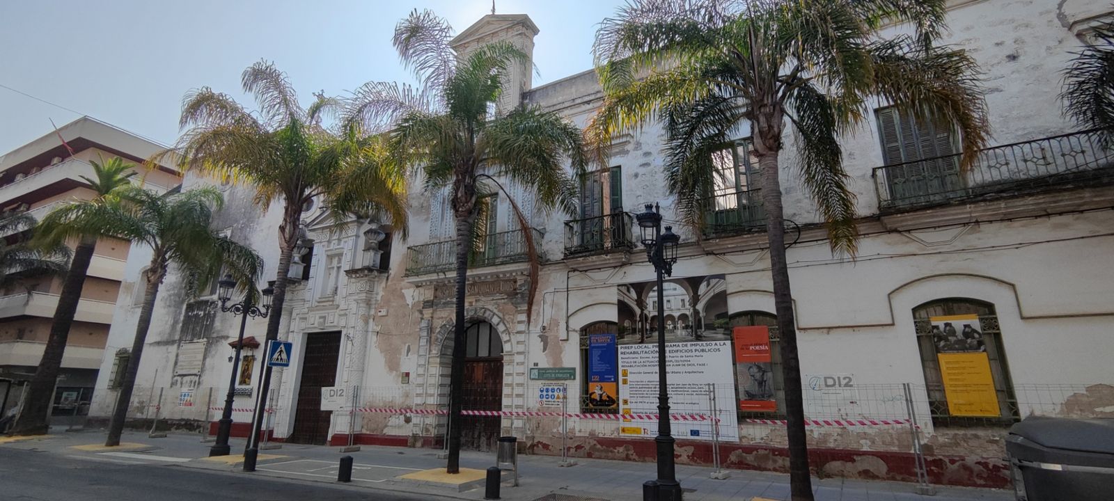 Una imagen del antiguo hospital San Juan de Dios.