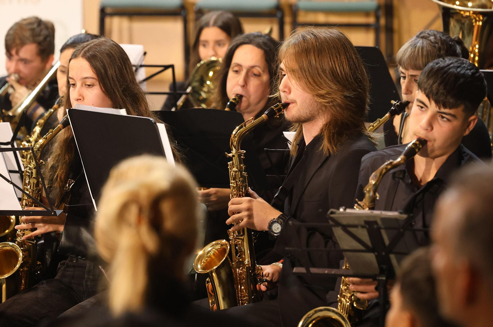 Imágenes del concierto del Conservatorio Profesional de Música 'Javier Perianes' con motivo de la celebración del Día de la Bandera de Andalucía