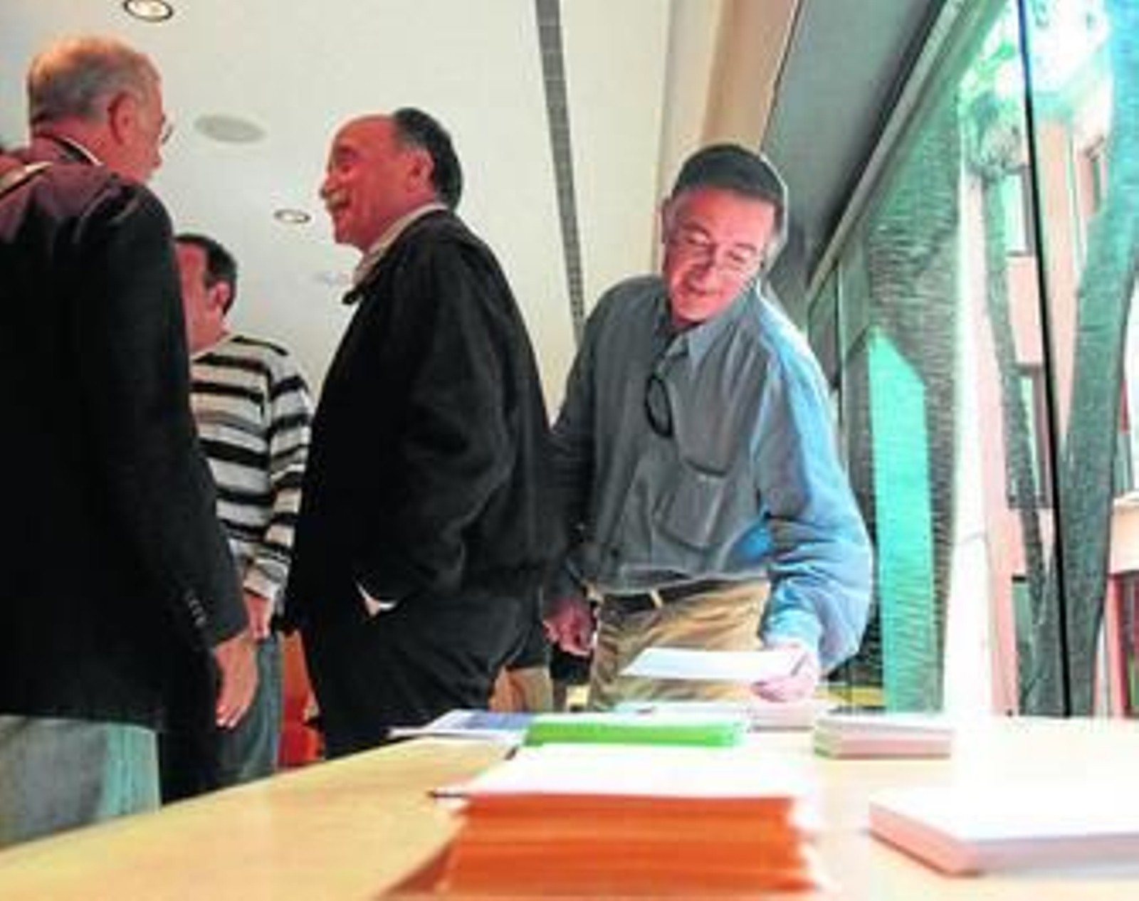 Ayer había mucha expectación en las elecciones al Colegio de Arquitectos que ha atravesado por una difícil situación.