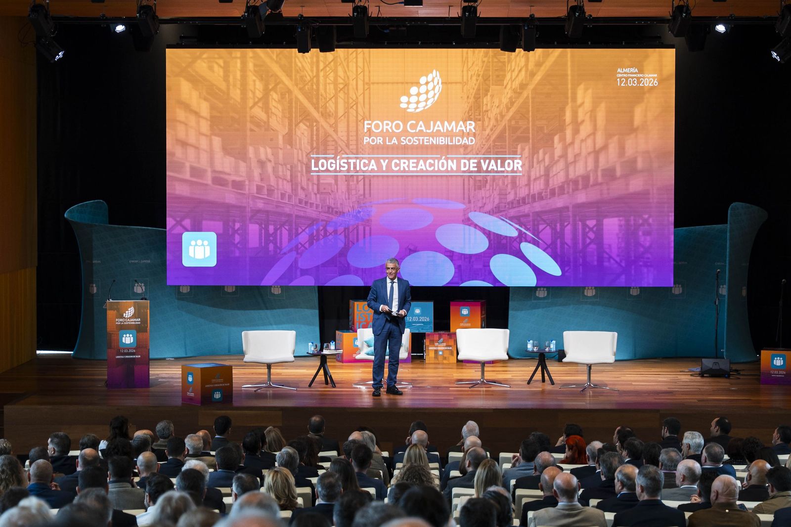 Las imágenes del Foro Cajamar por la Sostenibilidad en Almería