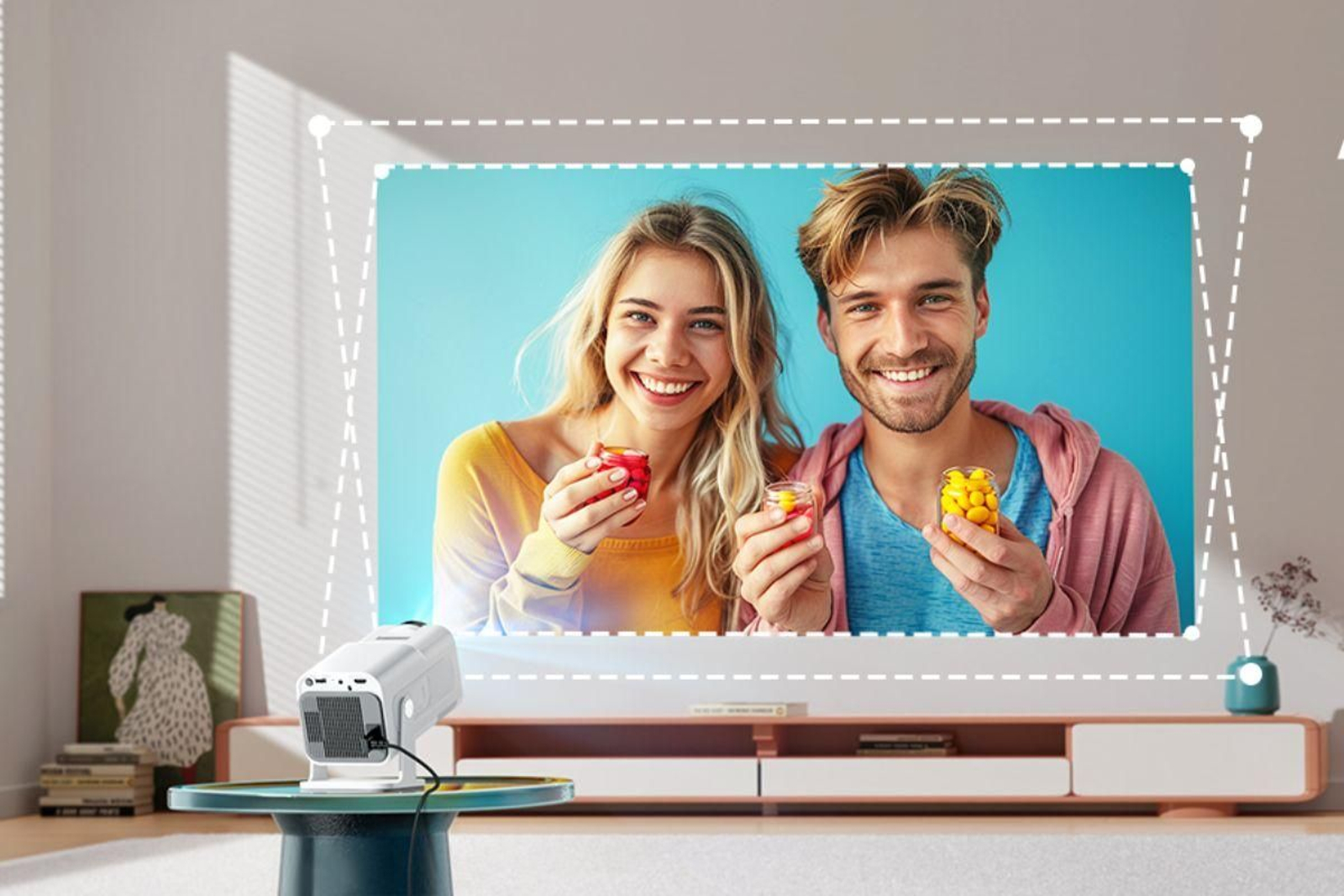 Mini proyector portátil