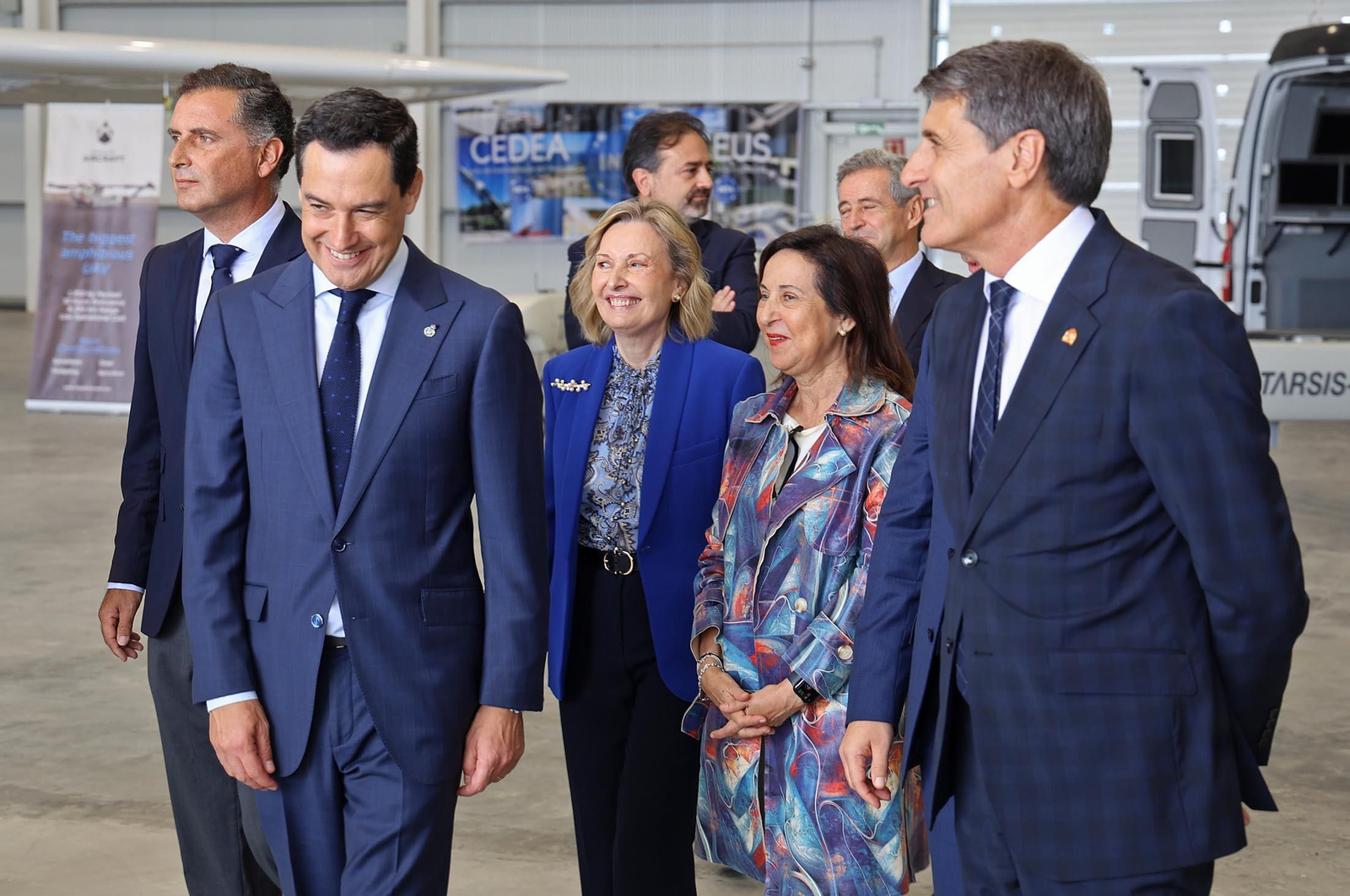 Imágenes de la inauguración del CEUS por Pedro Sánchez en Moguer