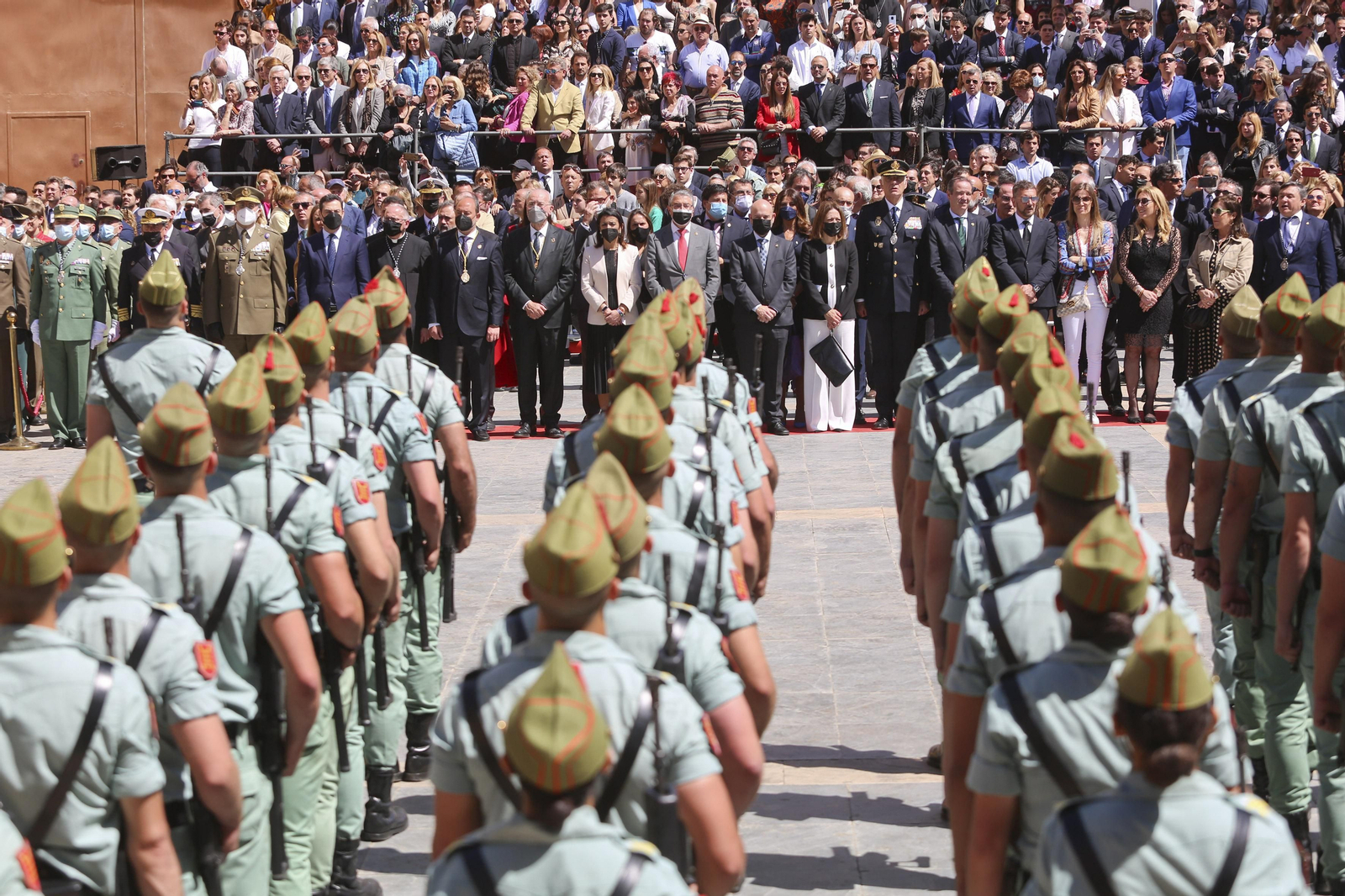 Las fotos de la Legión, en el Jueves Santo de Málaga
