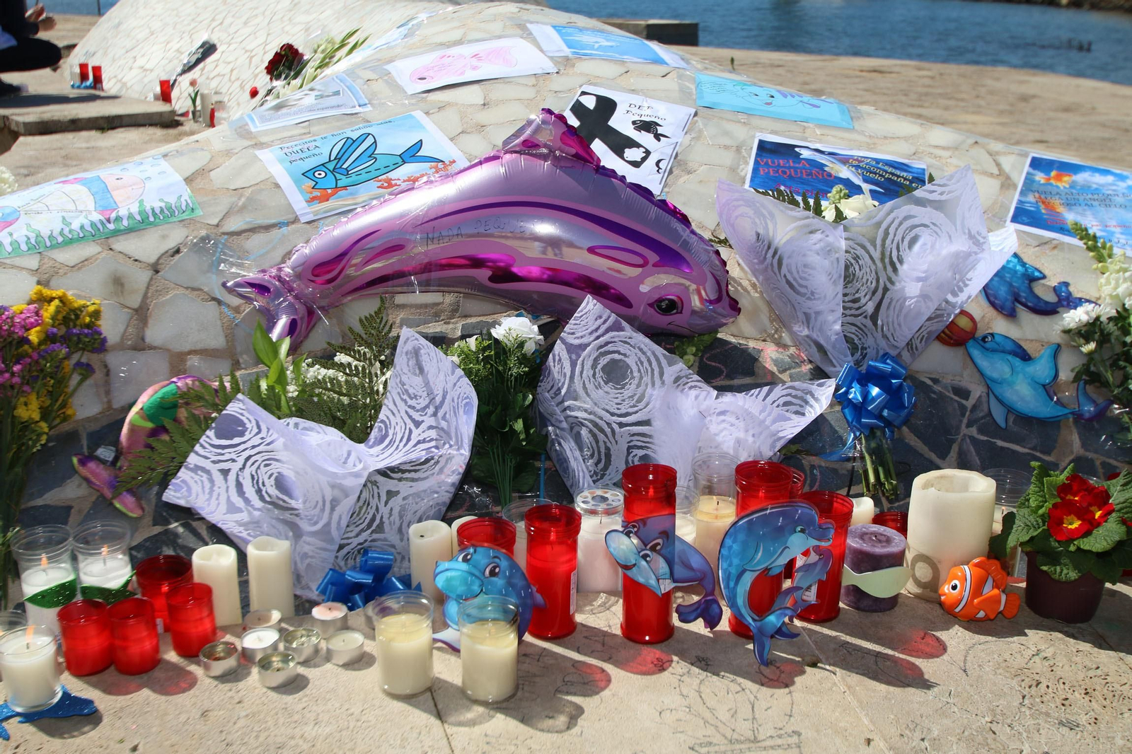 Las imágenes de la capilla ardiente por Gabriel