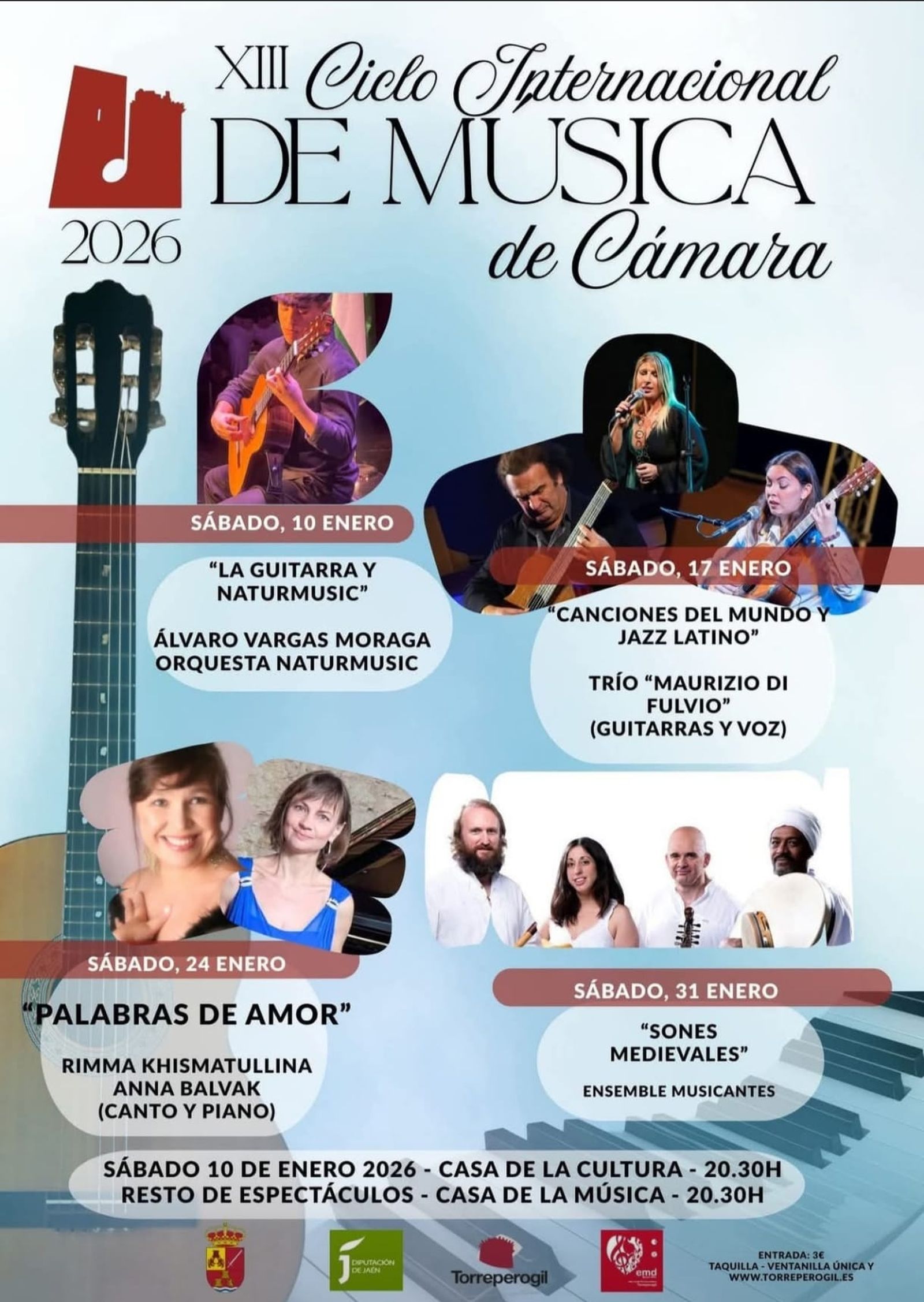 Cartel oficial del ciclo internacional que este 2026 alcanza su decimotercera edición.