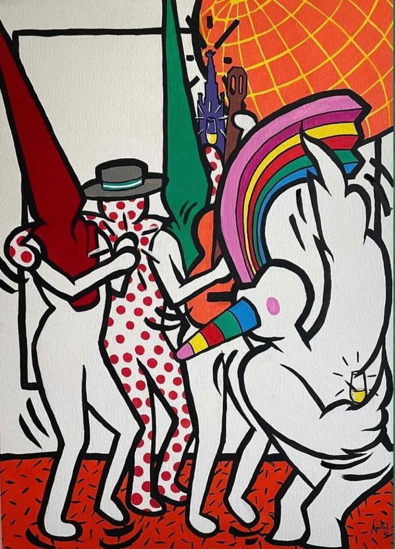 Una obra de Agustín Israel.