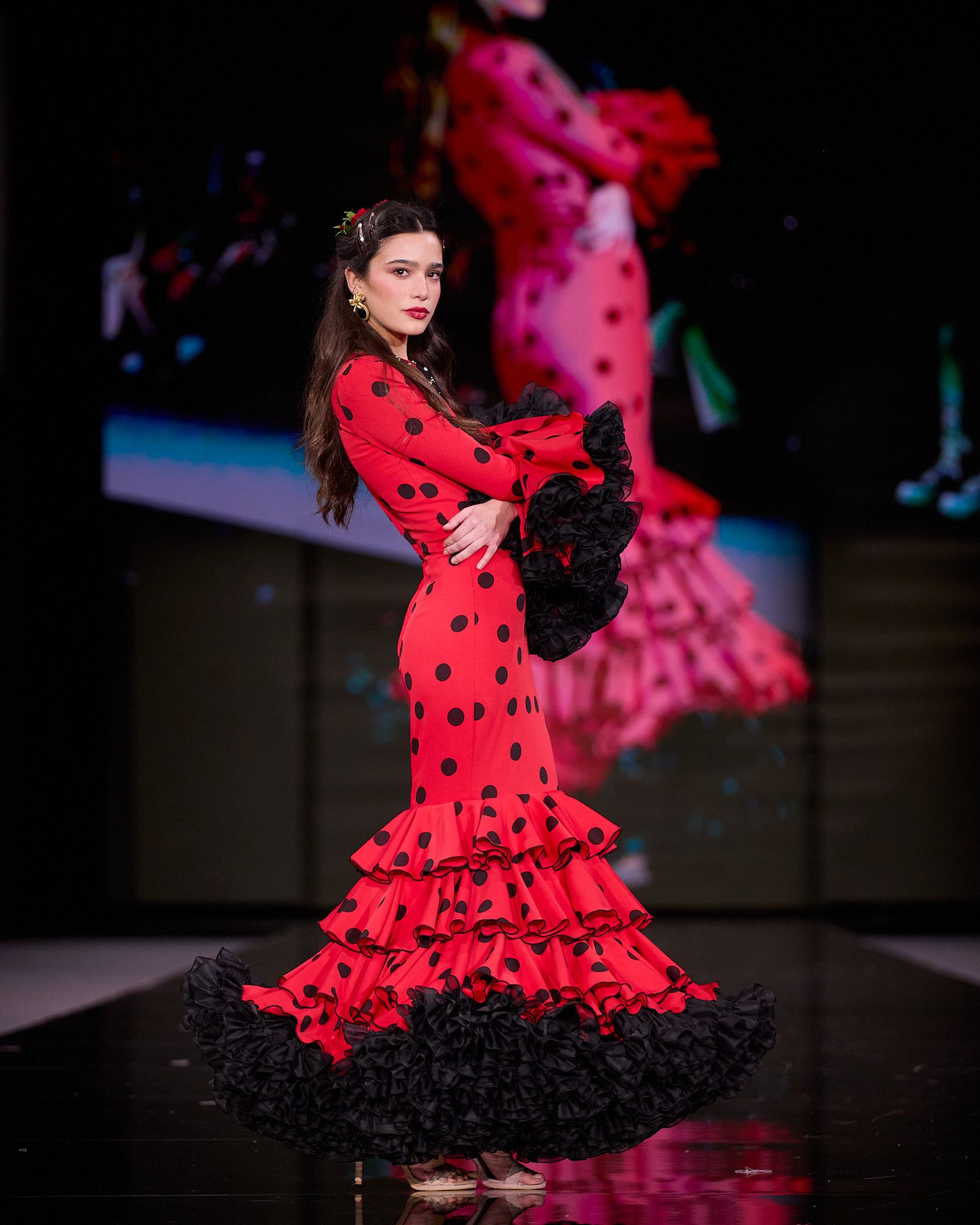 El desfile de Rosa Pedroche  en Simof 2026, todas las fotos