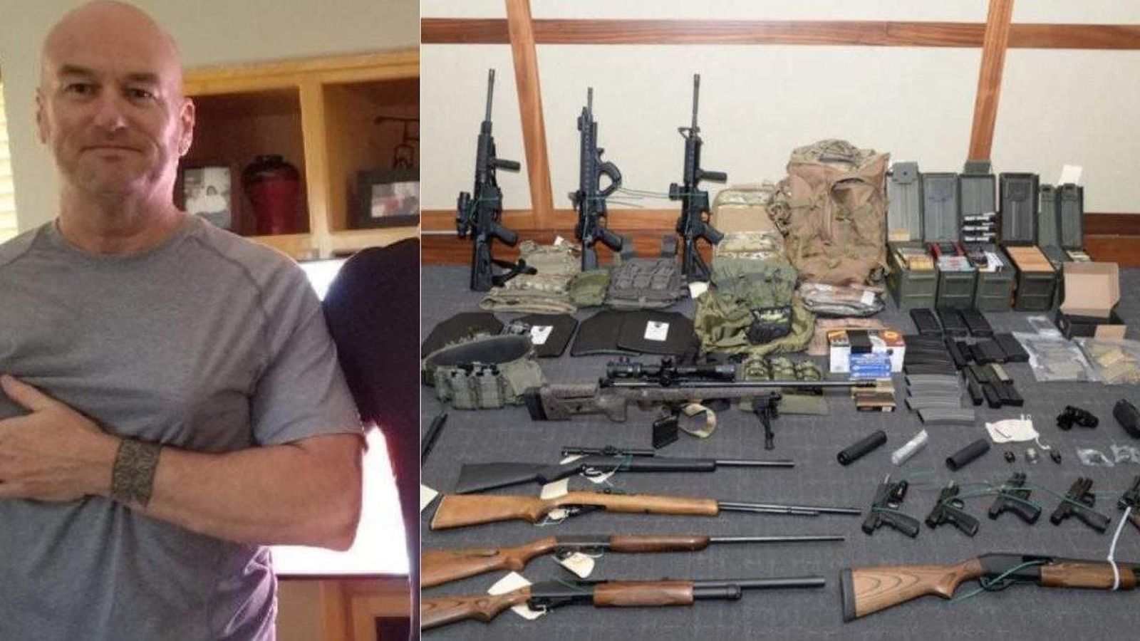 El teniente detenido, Christopher Hasson.