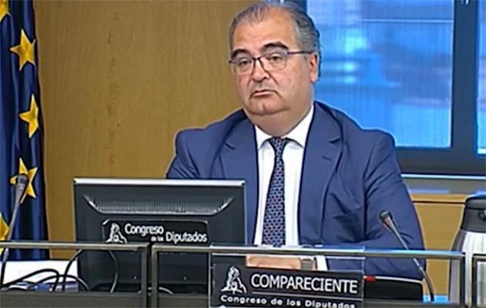 Ángel Ron, en una comparecencia ante el Congreso de los Diputados.