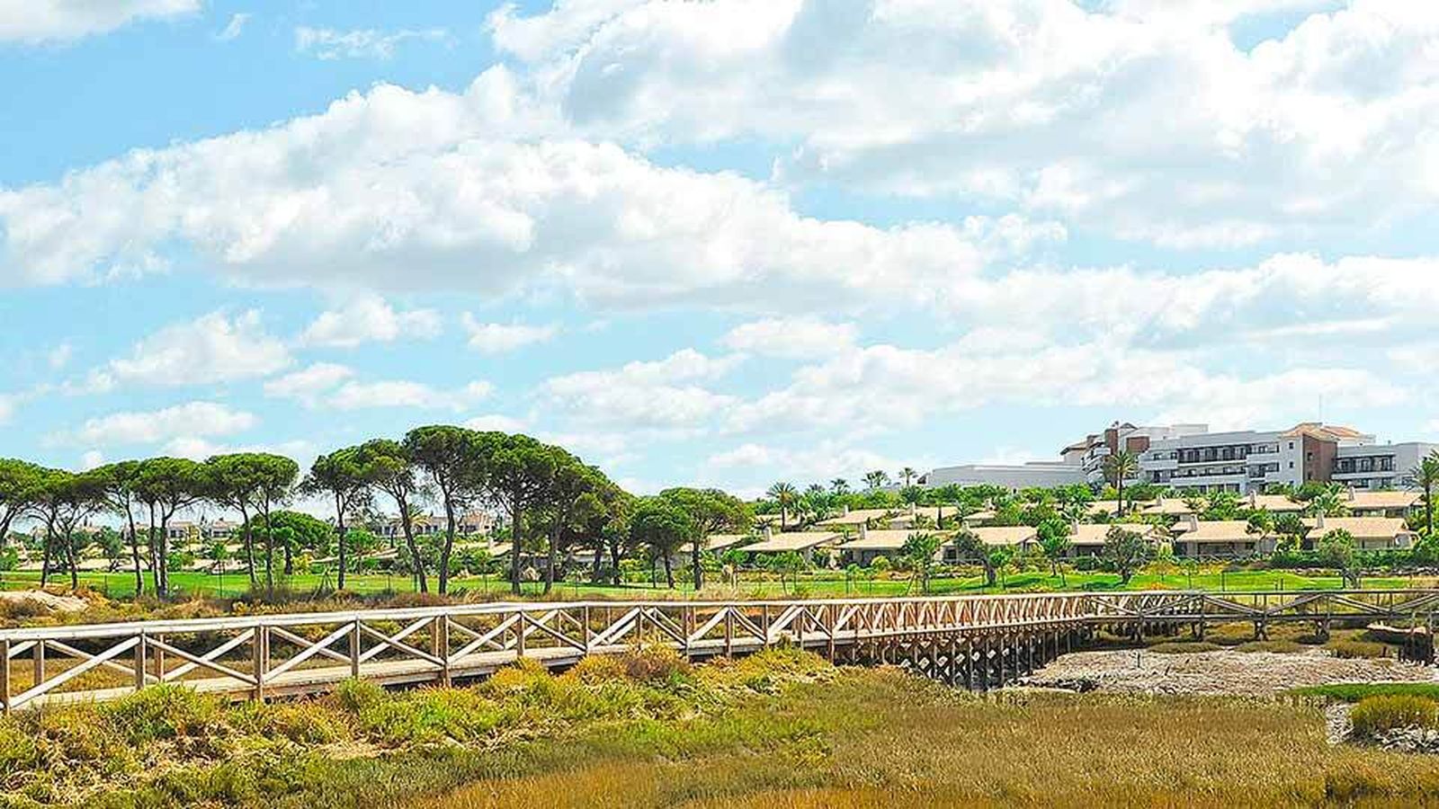 Sendero circular en El Rompido