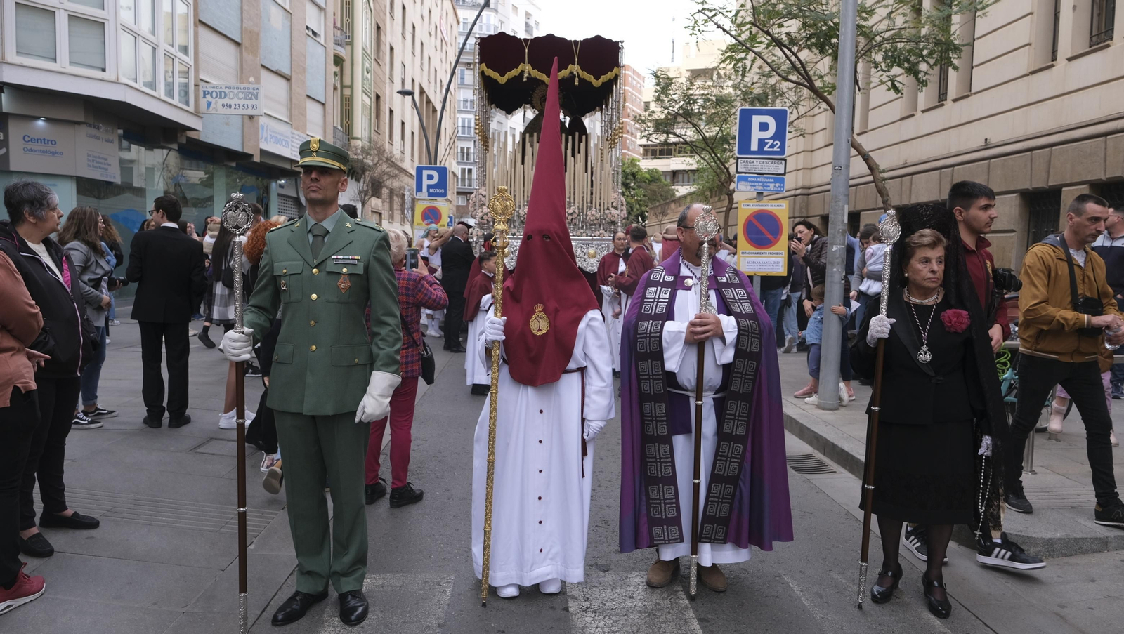 La procesión de Coronación en Almería, en imágenes