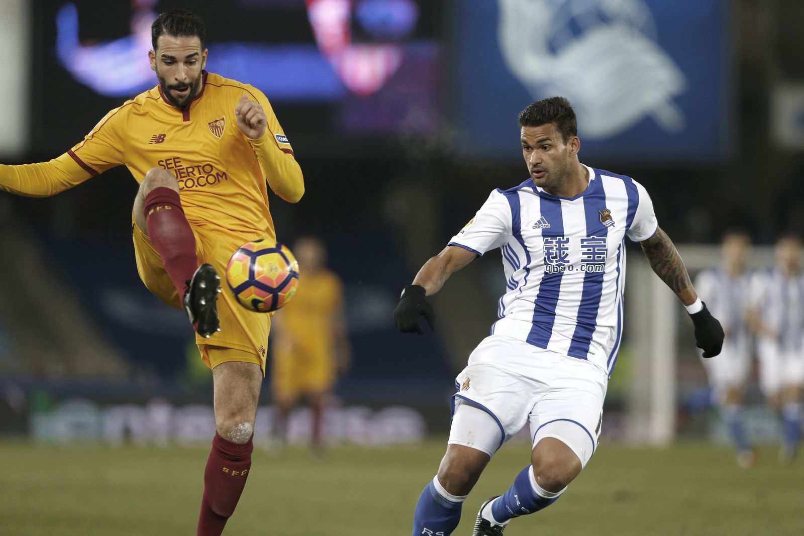 Real Sociedad-Sevilla, en imágenes