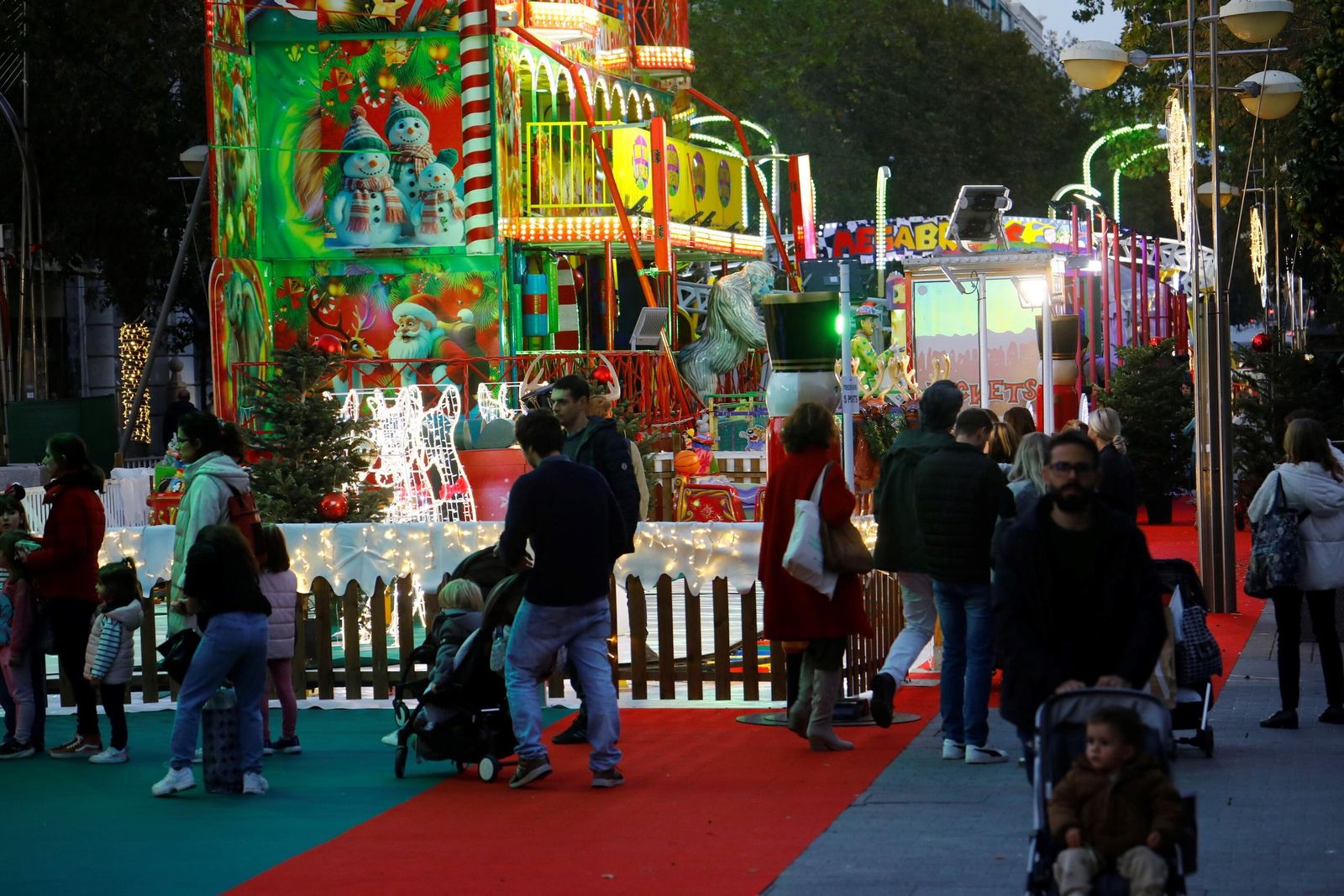 El mejor ambiente en el centro de Córdoba por Navidad, en imágenes