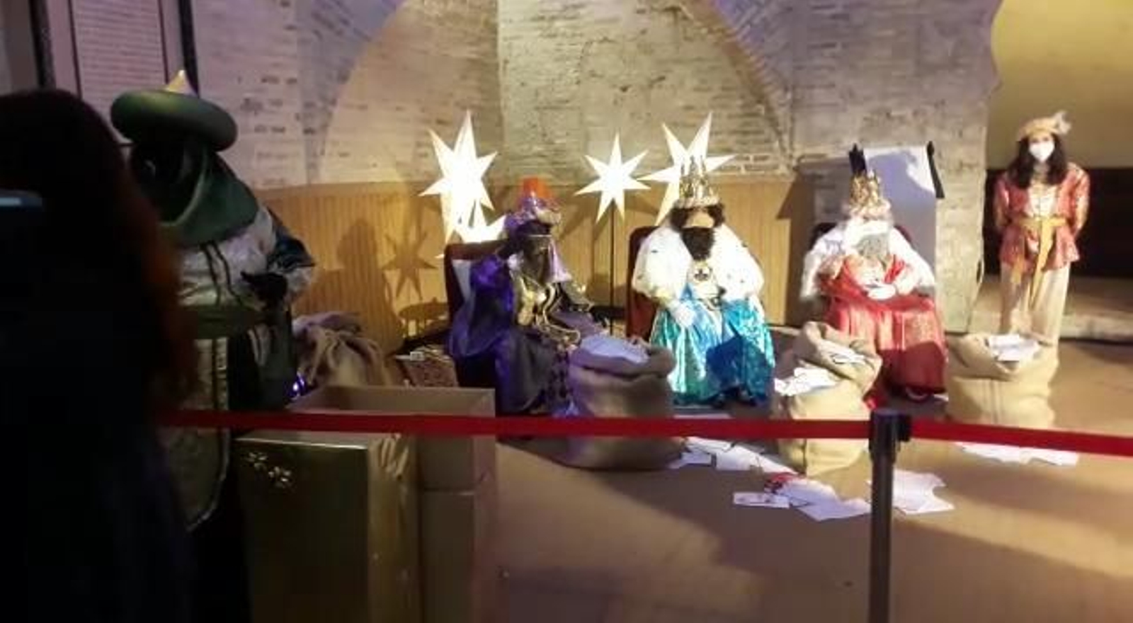 Los Reyes Magos, en el Alcázar de Jerez