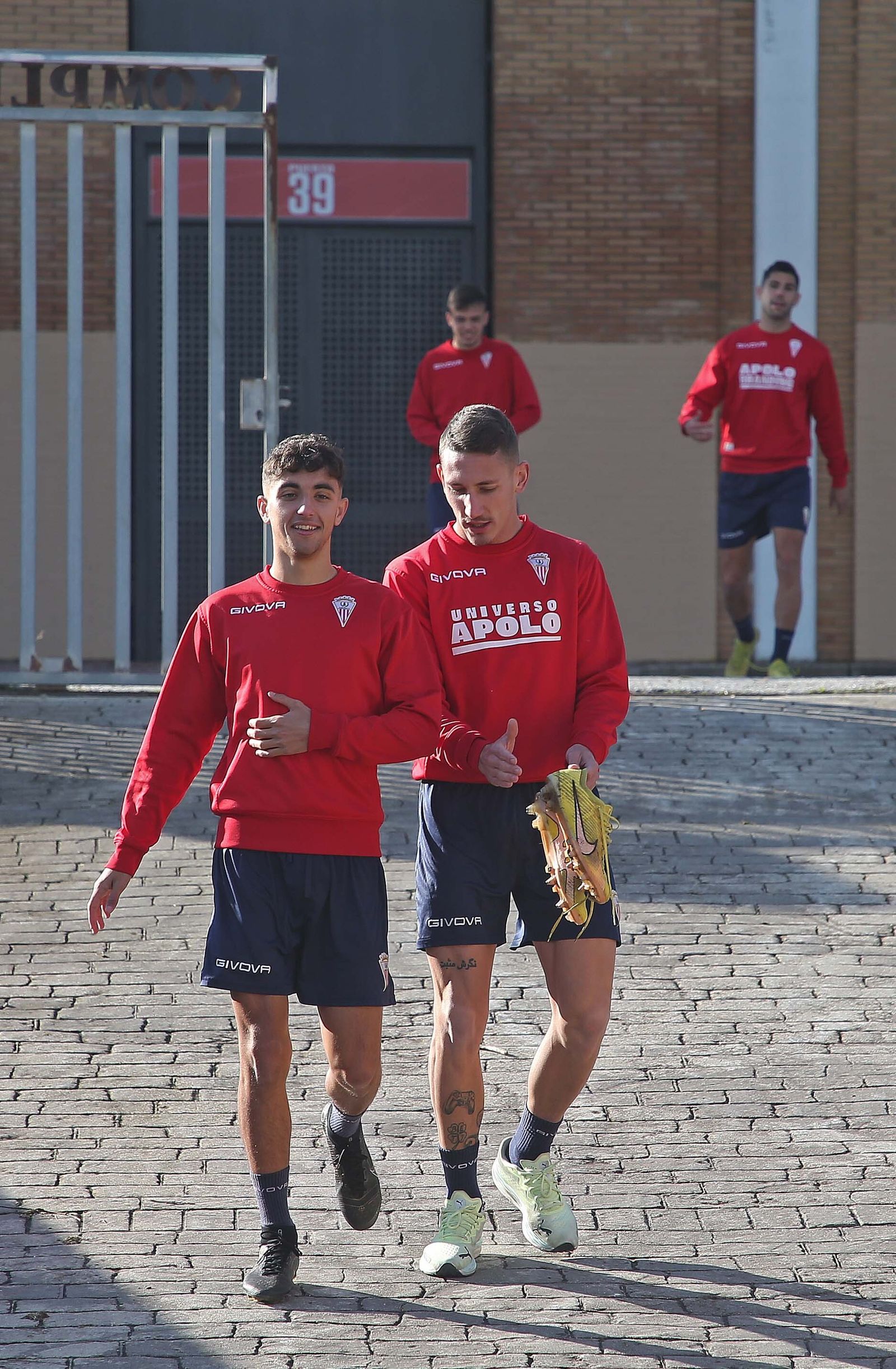 Fotos del entrenamiento del Algeciras CF previo al partido contra el Talavera