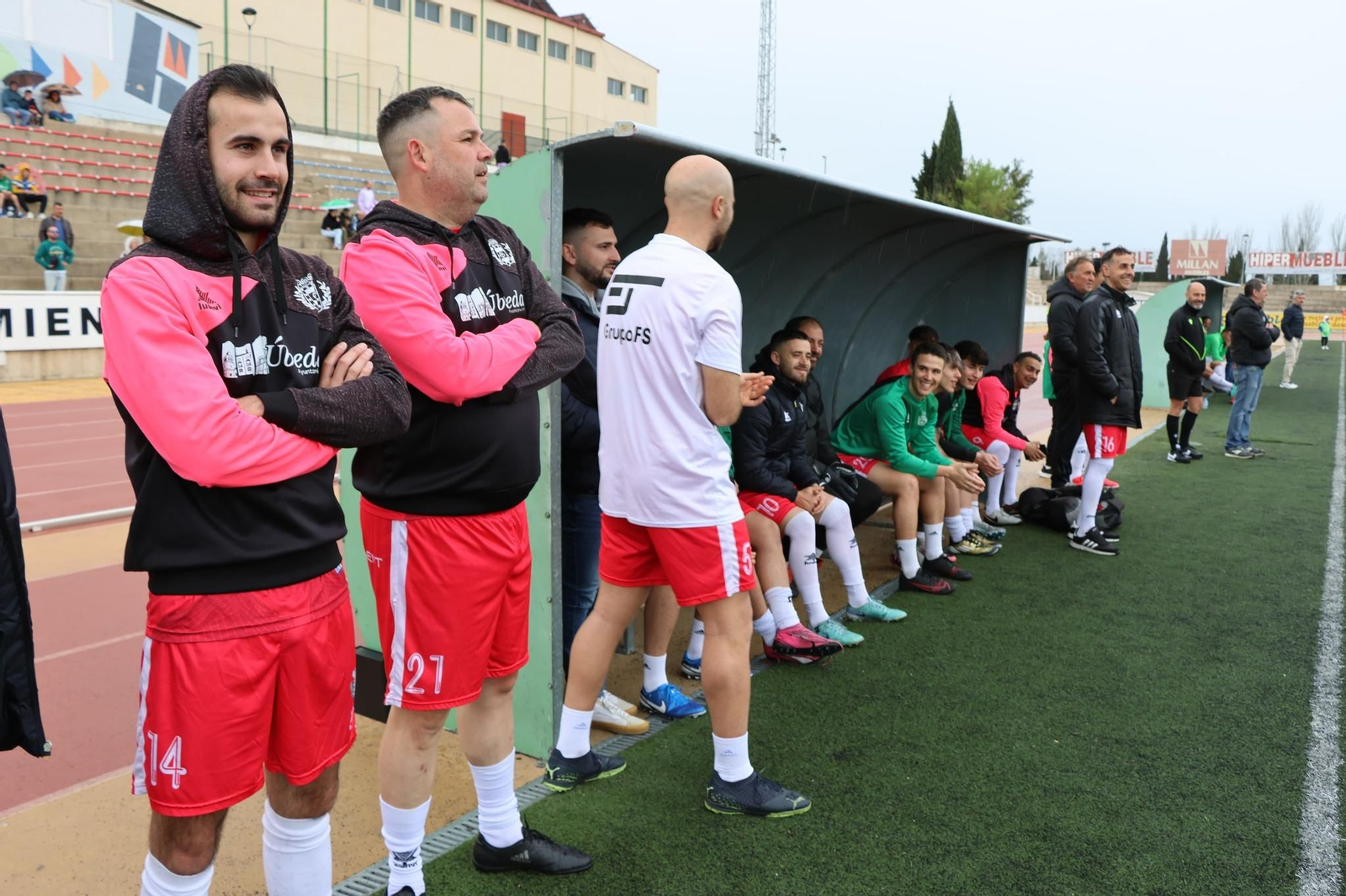 En imágenes: fútbol y arte se unen en Úbeda para apoyar a la Asociación Síndrome de Down Jaén