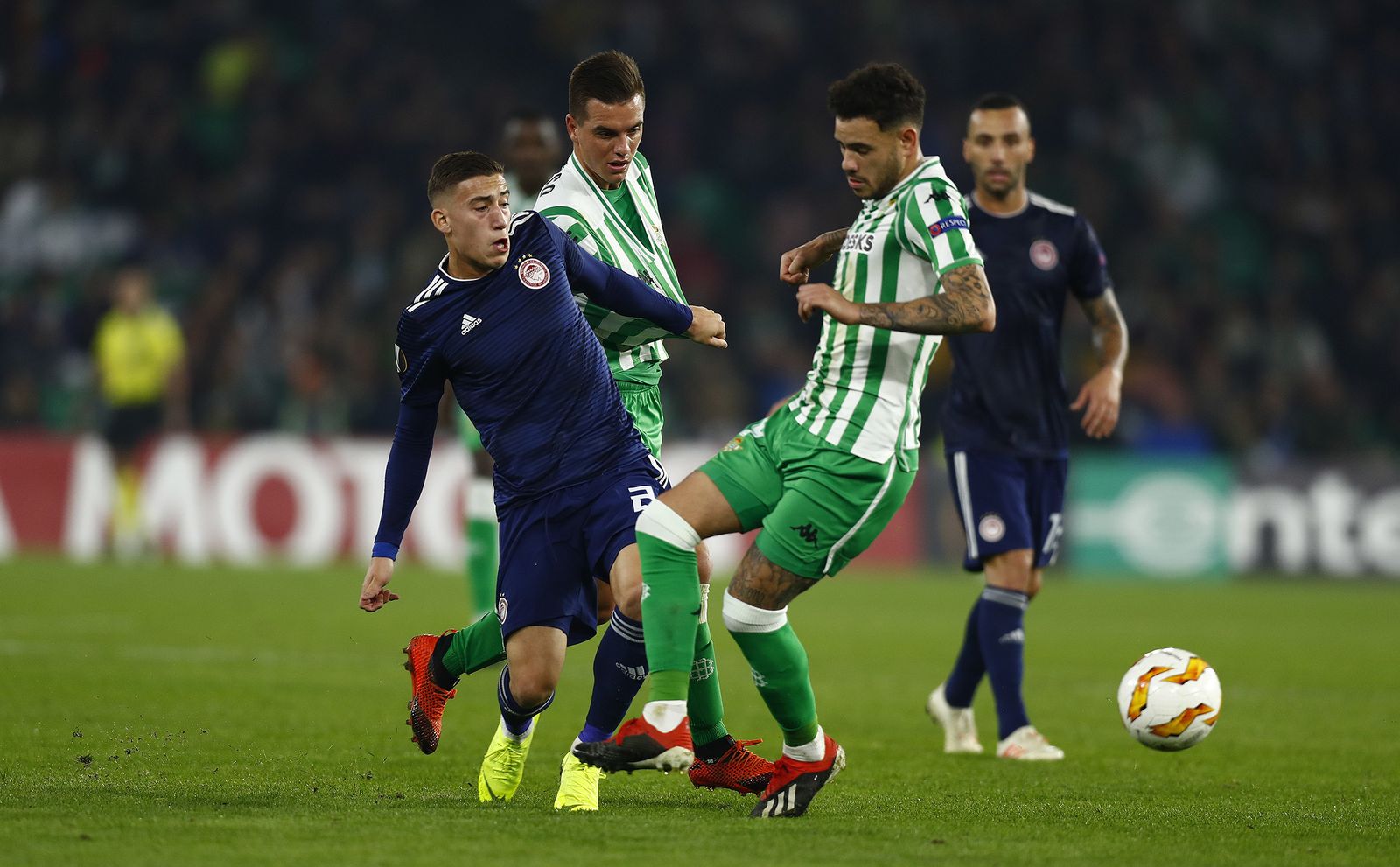 Las imágenes del Betis-Olympiacos