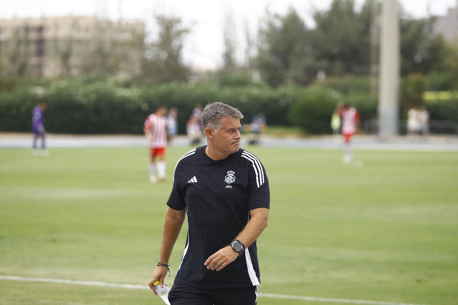Pedro Morilla, en la banda del Anexo de los Juegos Mediterráneos.
