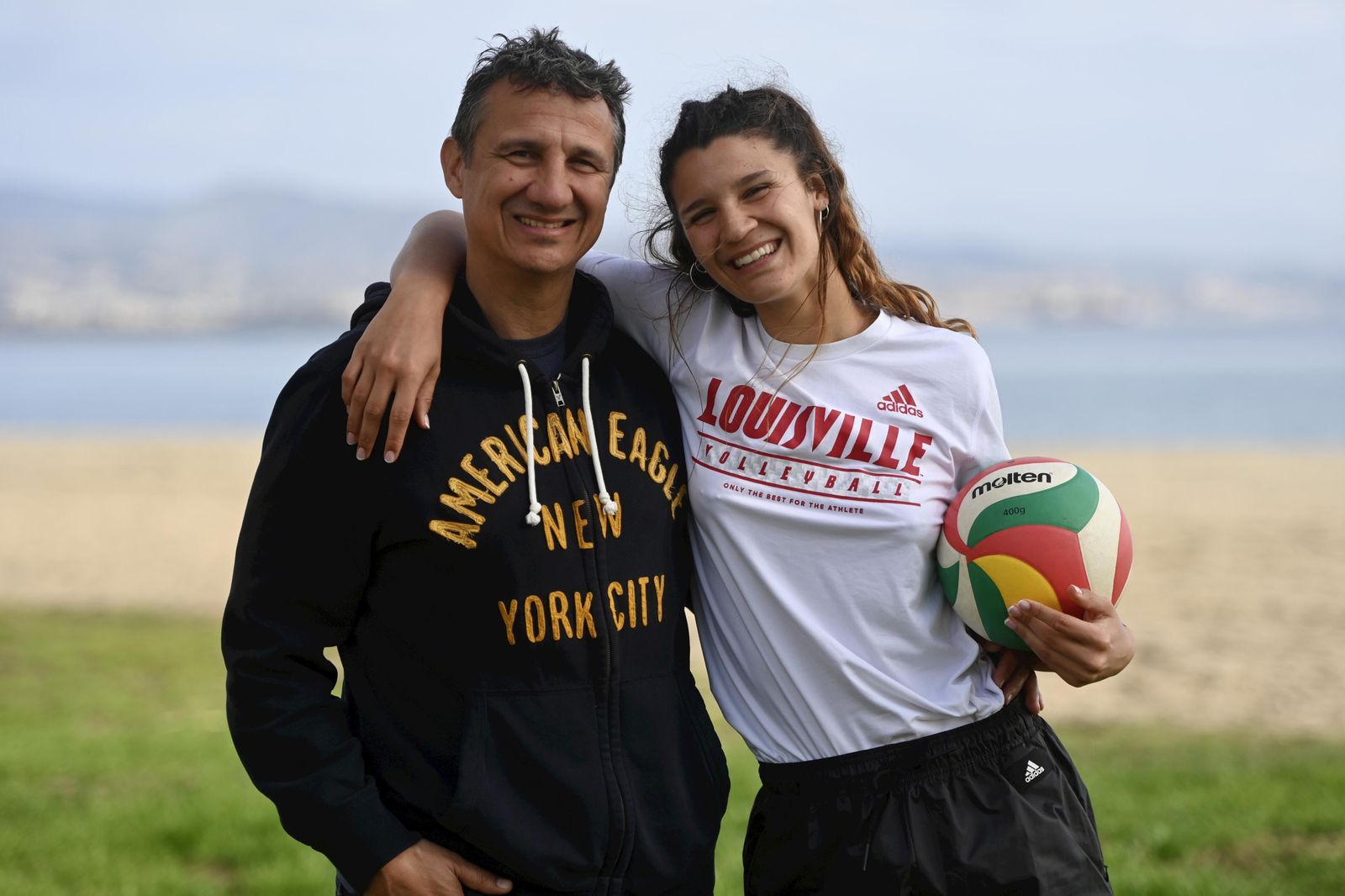 Raquel Lázaro, jugadora malagueña de voleibol