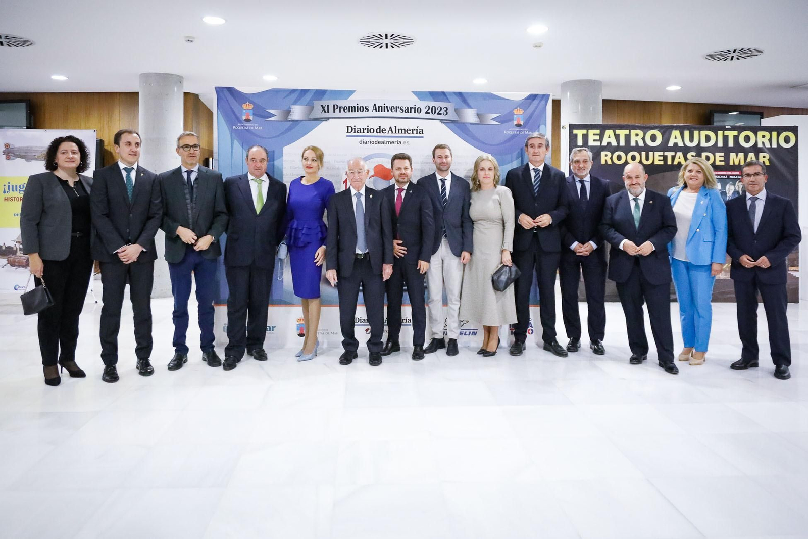 Imágenes de la Gala Aniversario de Diario de Almería, en Roquetas