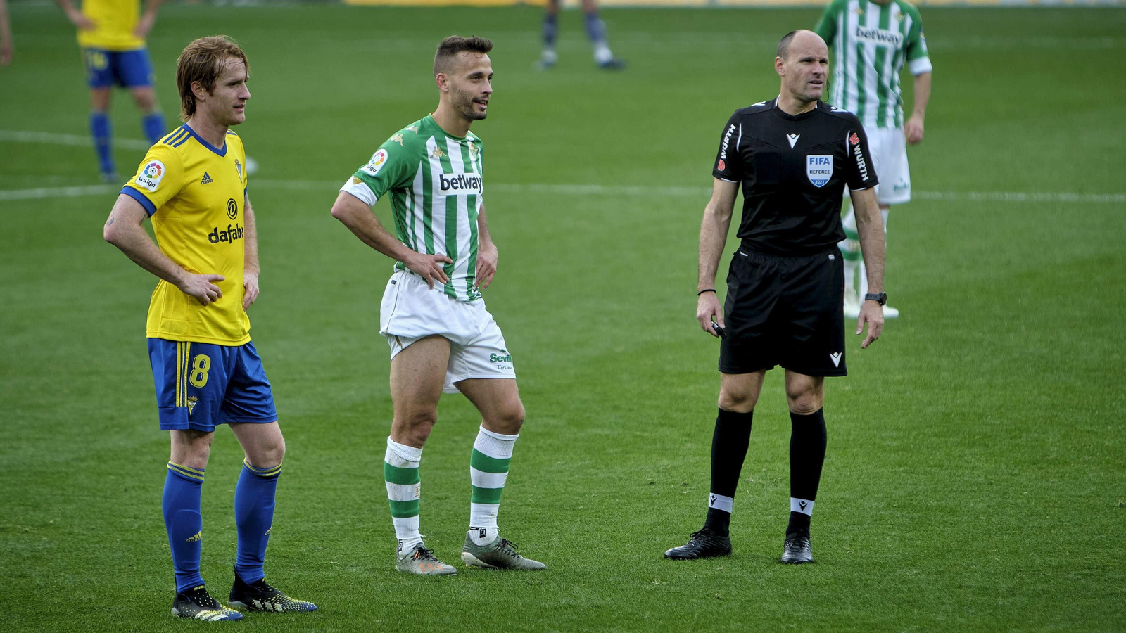 Partido Cádiz CF - Real Betis. Partido Cádiz CF - Real Betis.