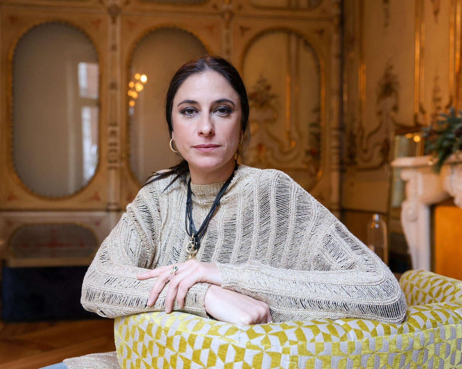 La malagueña María Peláe en una reciente entrevista