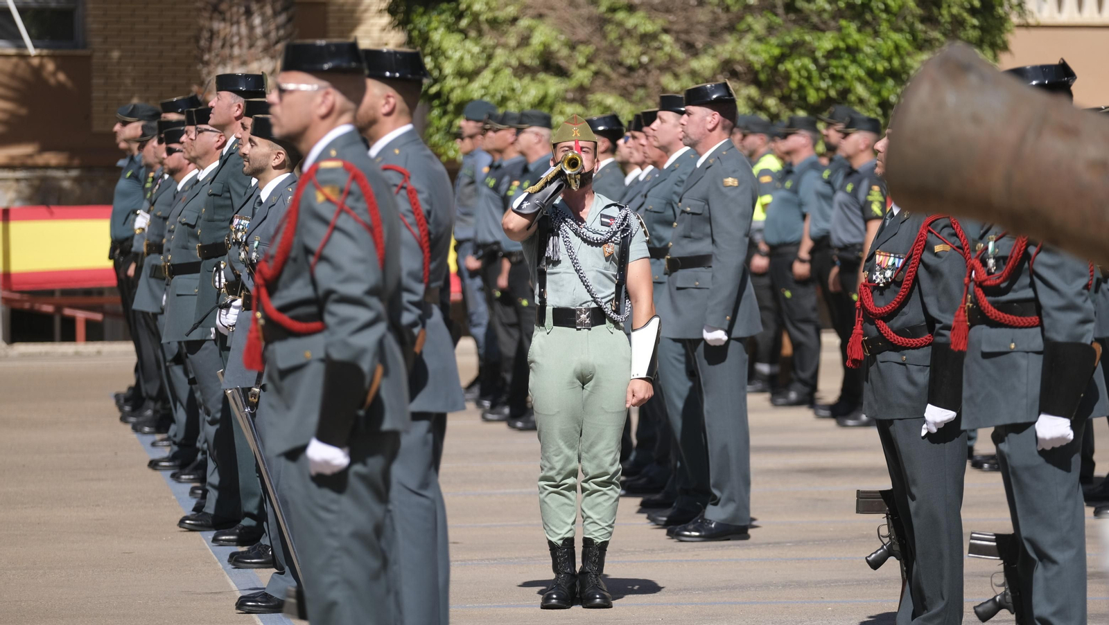 Imágenes de la celebración del 179 aniversario de la Guardia Civil, en la Comandancia de Almería