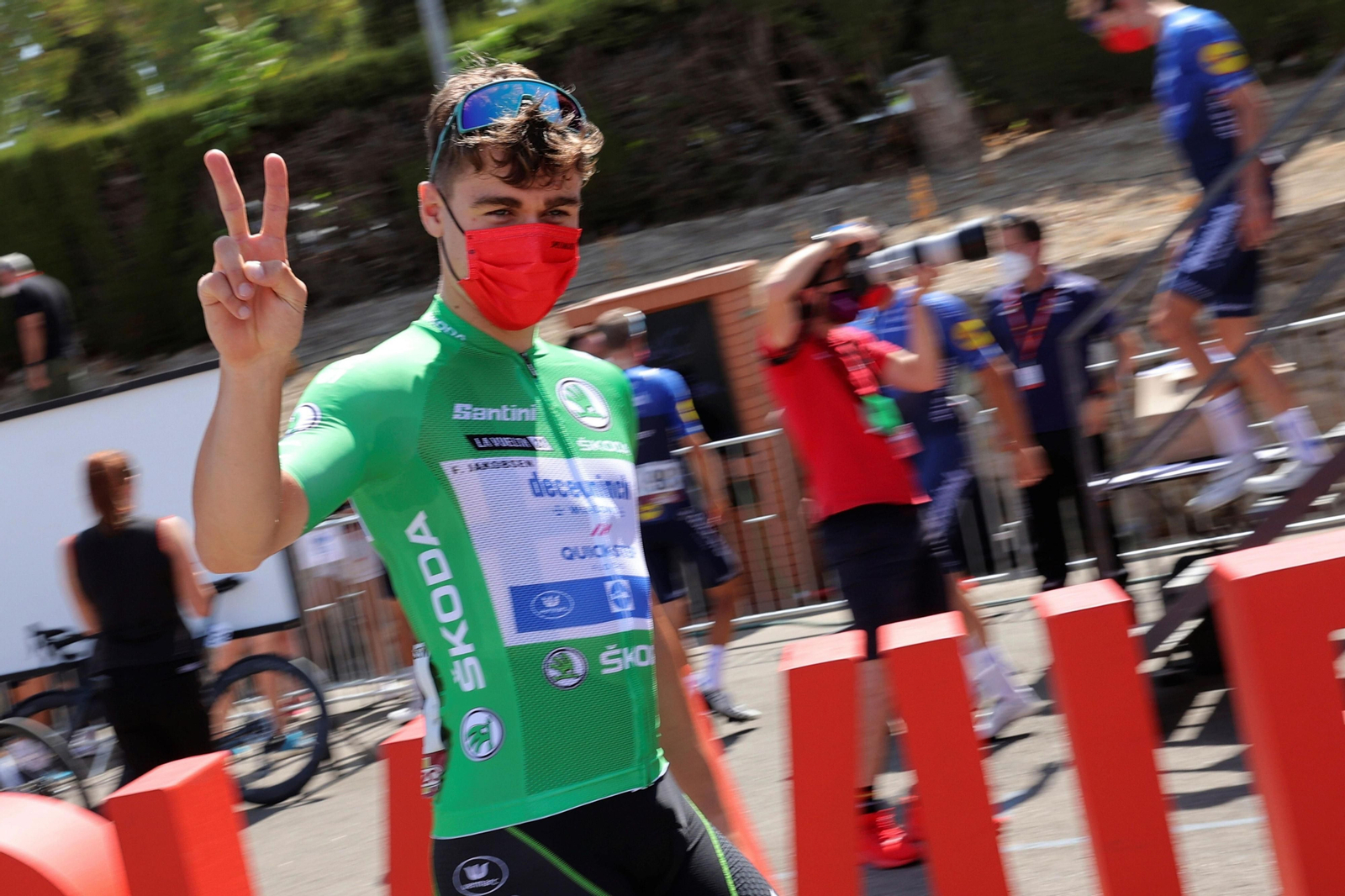 Antequera disfruta de la salida de La Vuelta