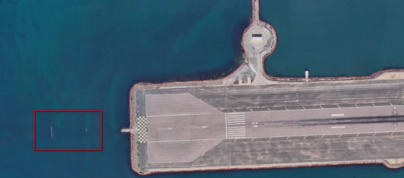 Desperfectos de la patrullera de la Guardia Civil Río Belelle