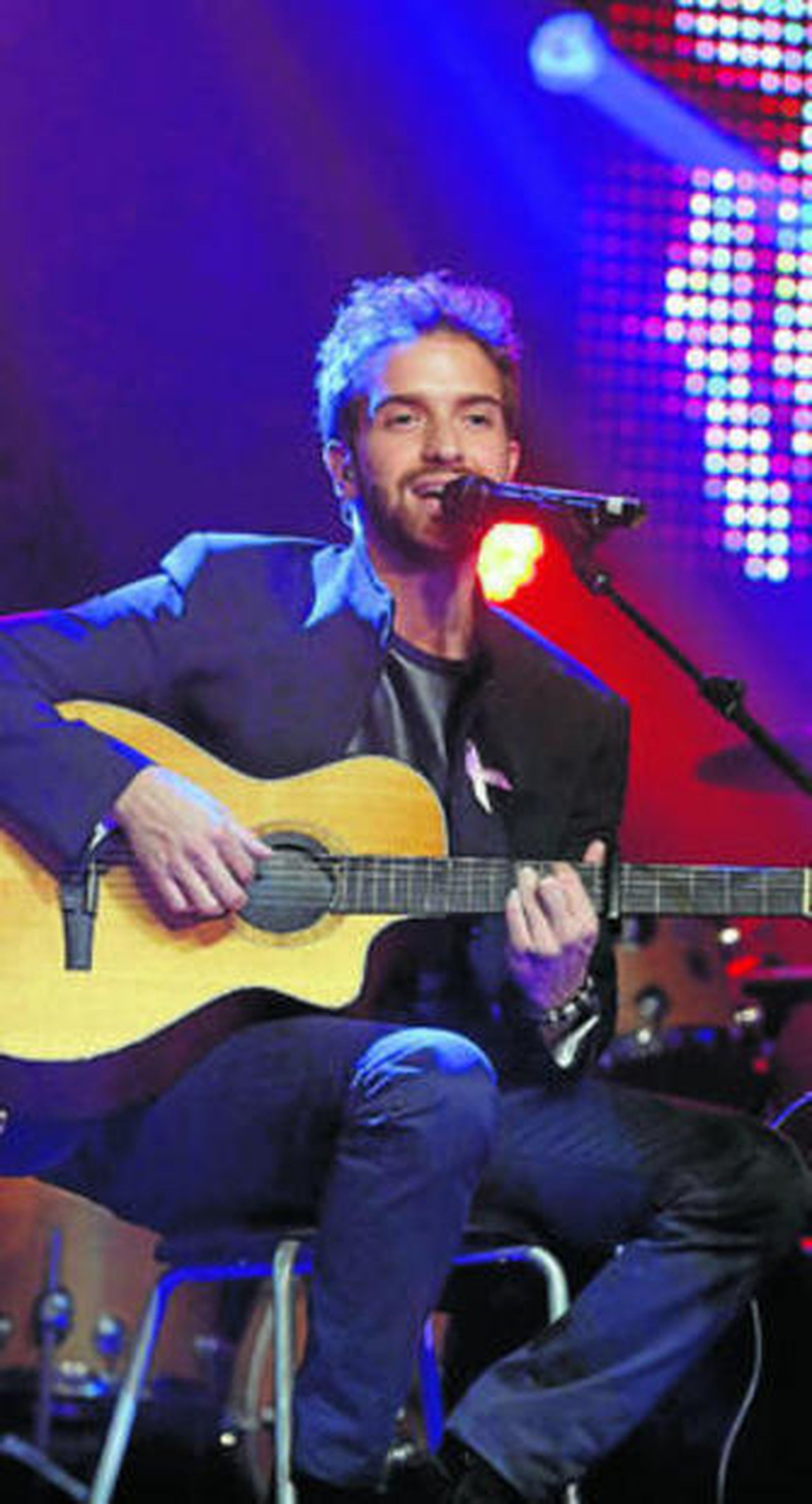 Pablo Alborán, en una actuación reciente.