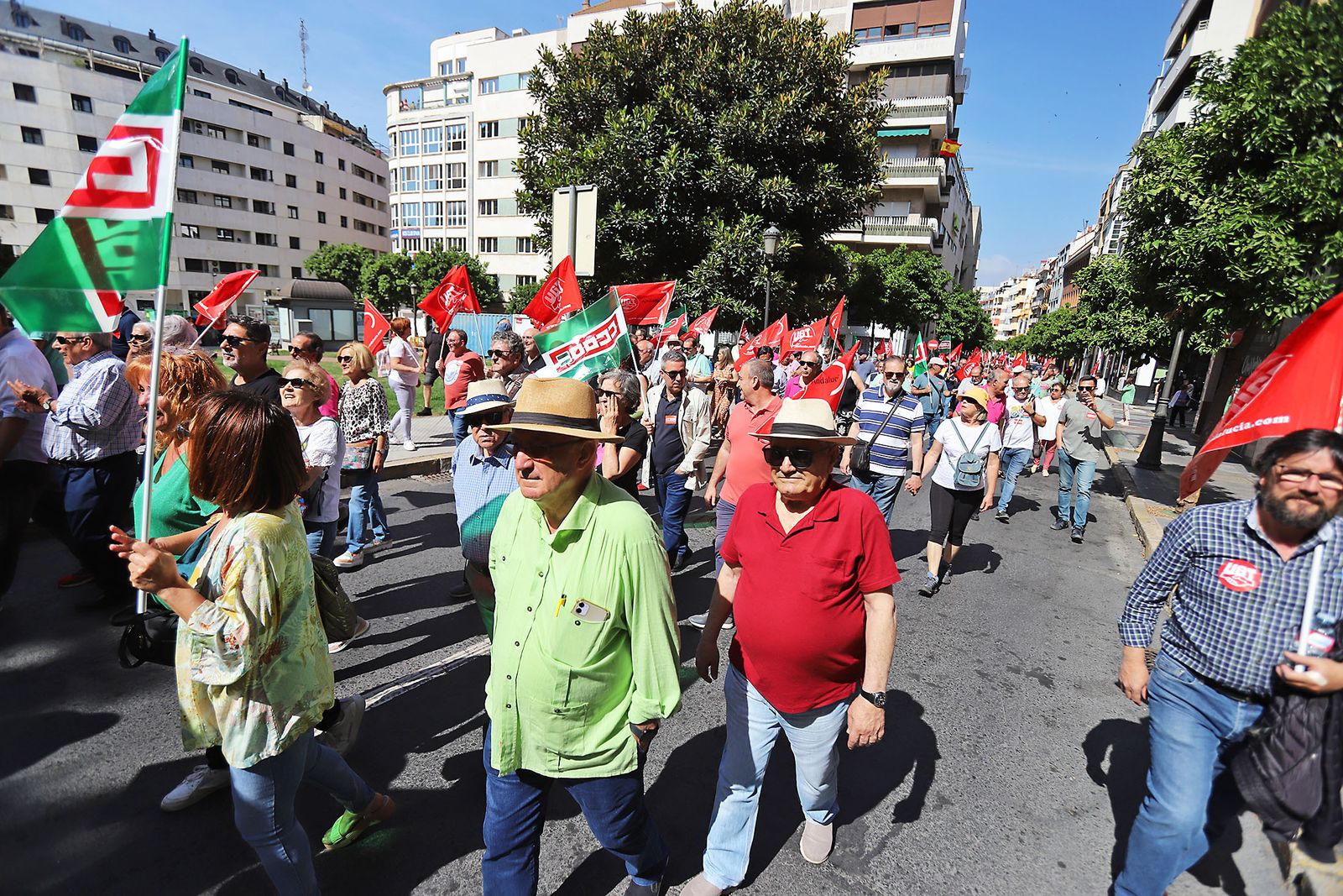 Imágenes de la Manifestación por el Día del Trabajador 2023 en Huelva