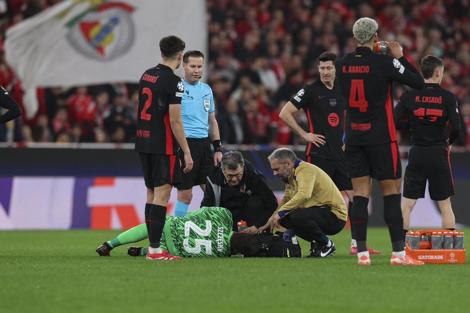 Las fotos del Benfica - Barcelona