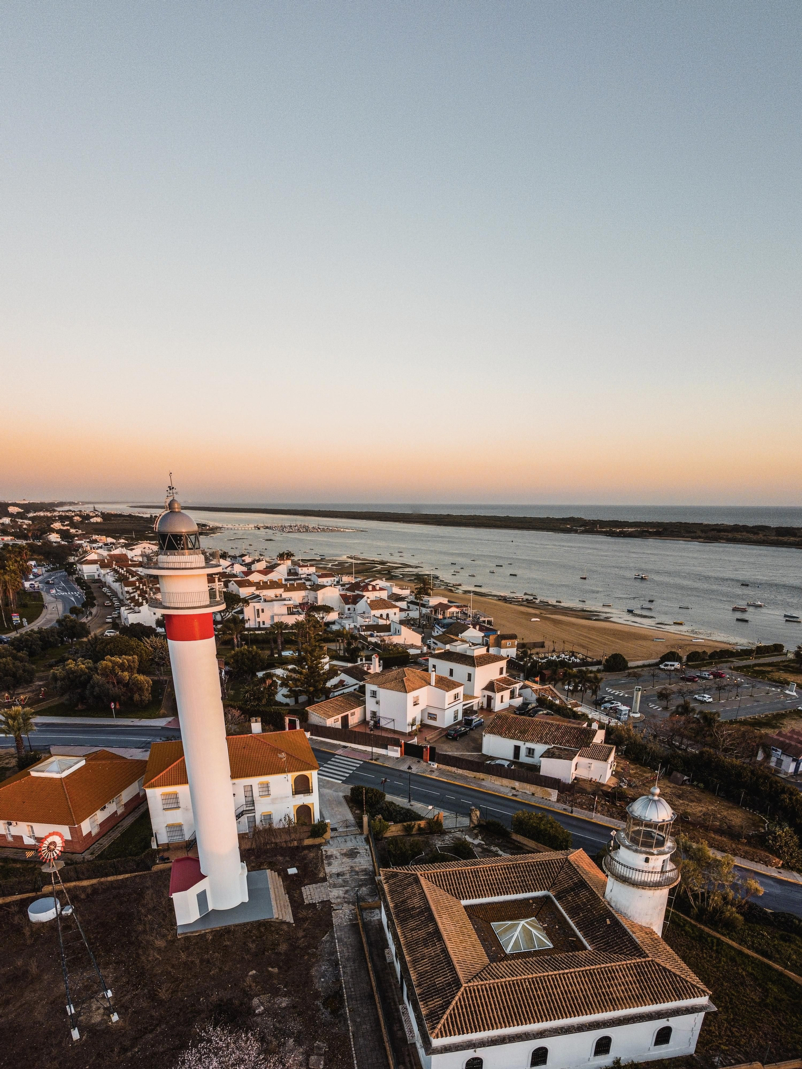 Las marismas de Huelva desde el aire