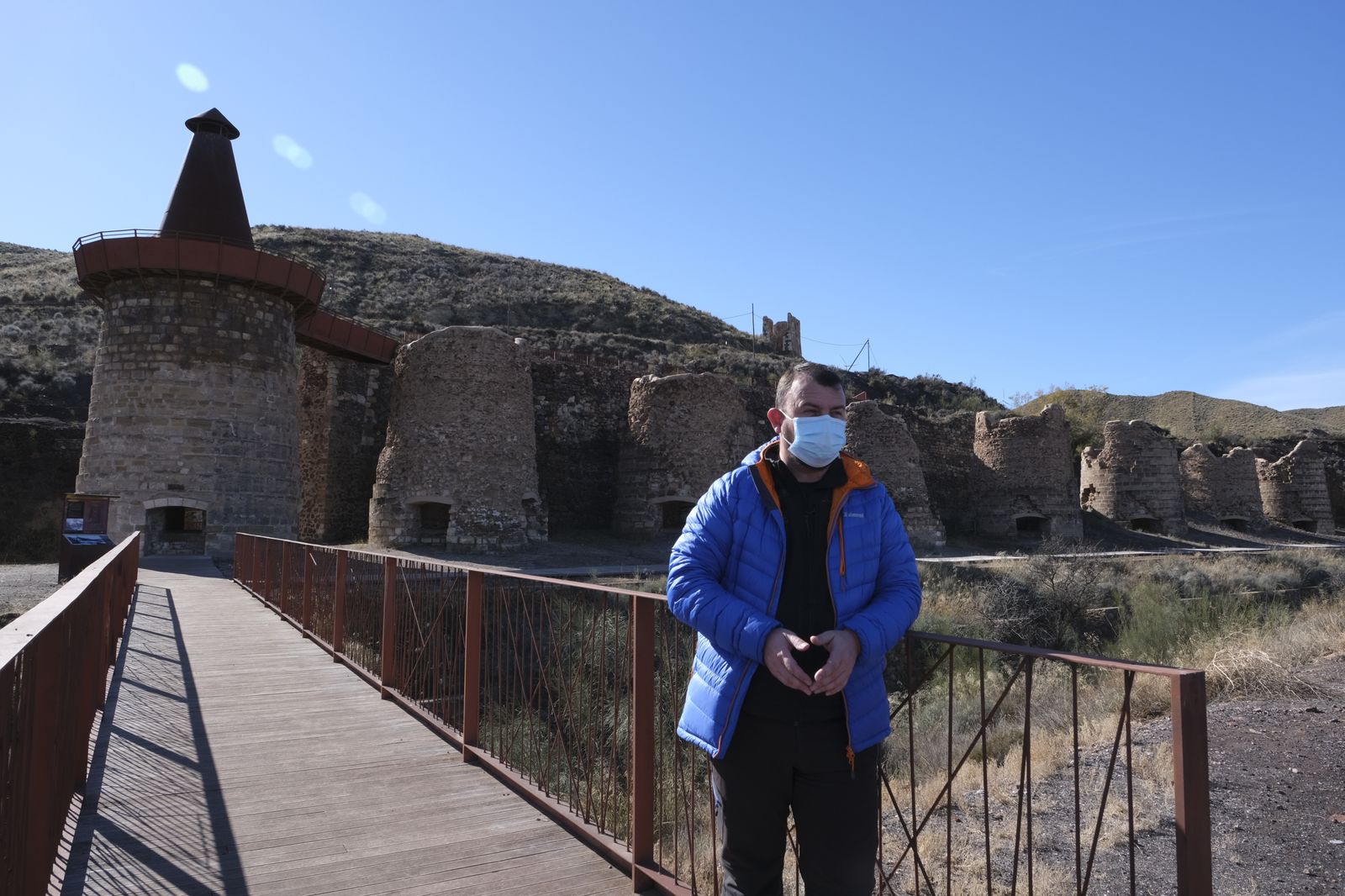 Fotogalería hornos de calcinación en Lucainena de las Torres.  Almería