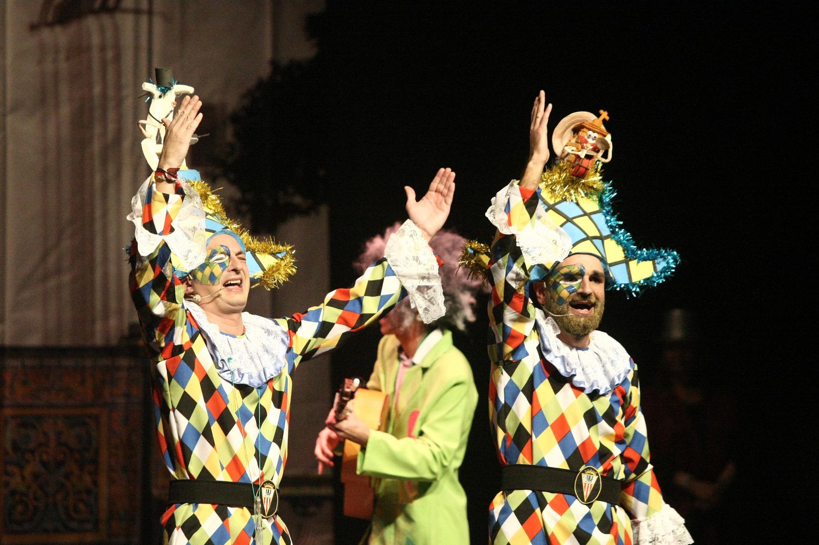 Imágenes del pregón anunciador del Carnaval de Algeciras