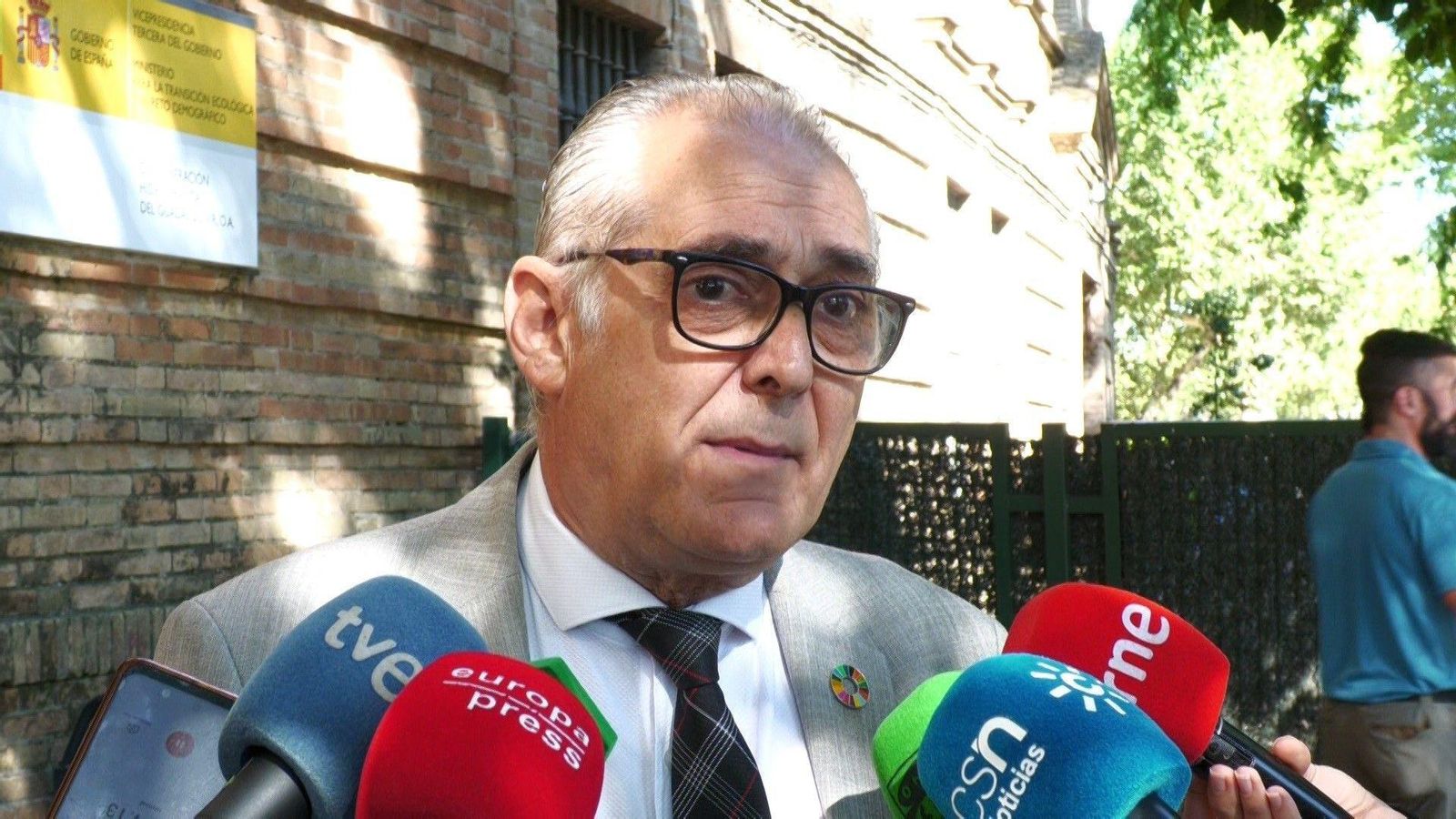 El presidente de la Confederación Hidrográfica del Guadalquivir (CHG), Joaquín Páez
