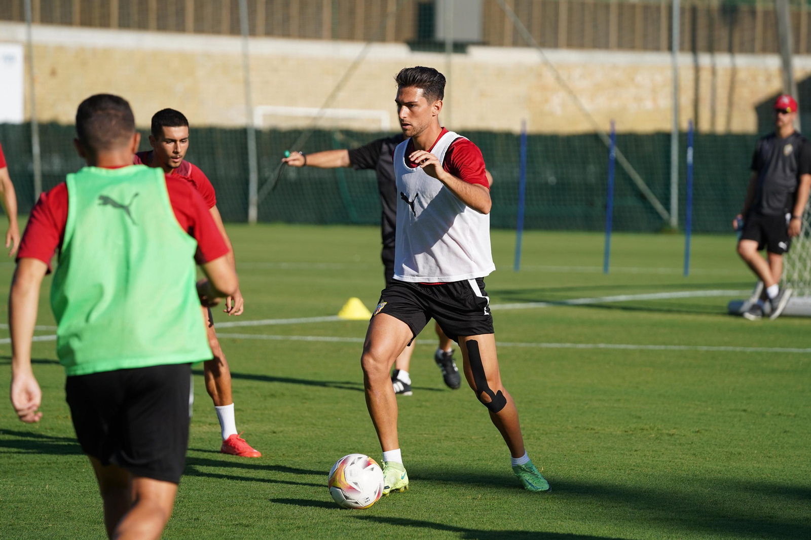 Entrenamiento del Almería, sábado 7