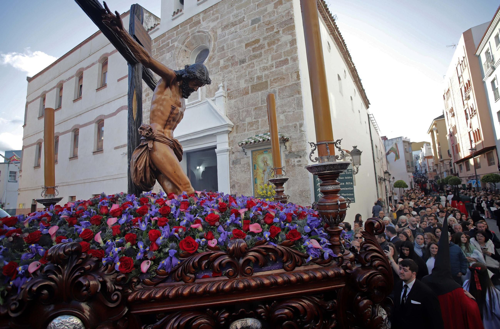 Fotos del Miércoles Santo en Algeciras: Ecce Homo y Buena Muerte