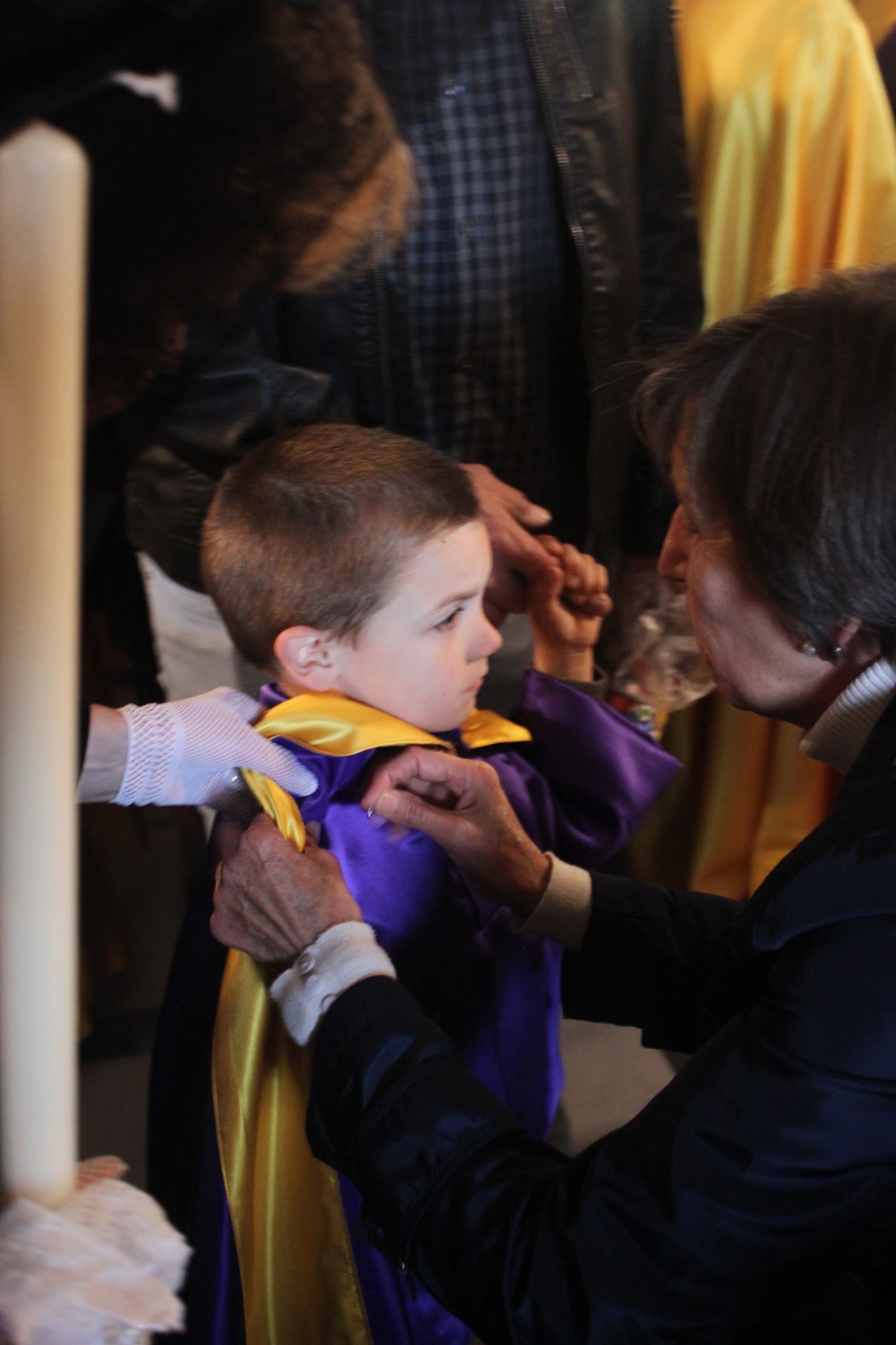 Las imágenes de las procesiones del Jueves Santo en Vélez Rubio