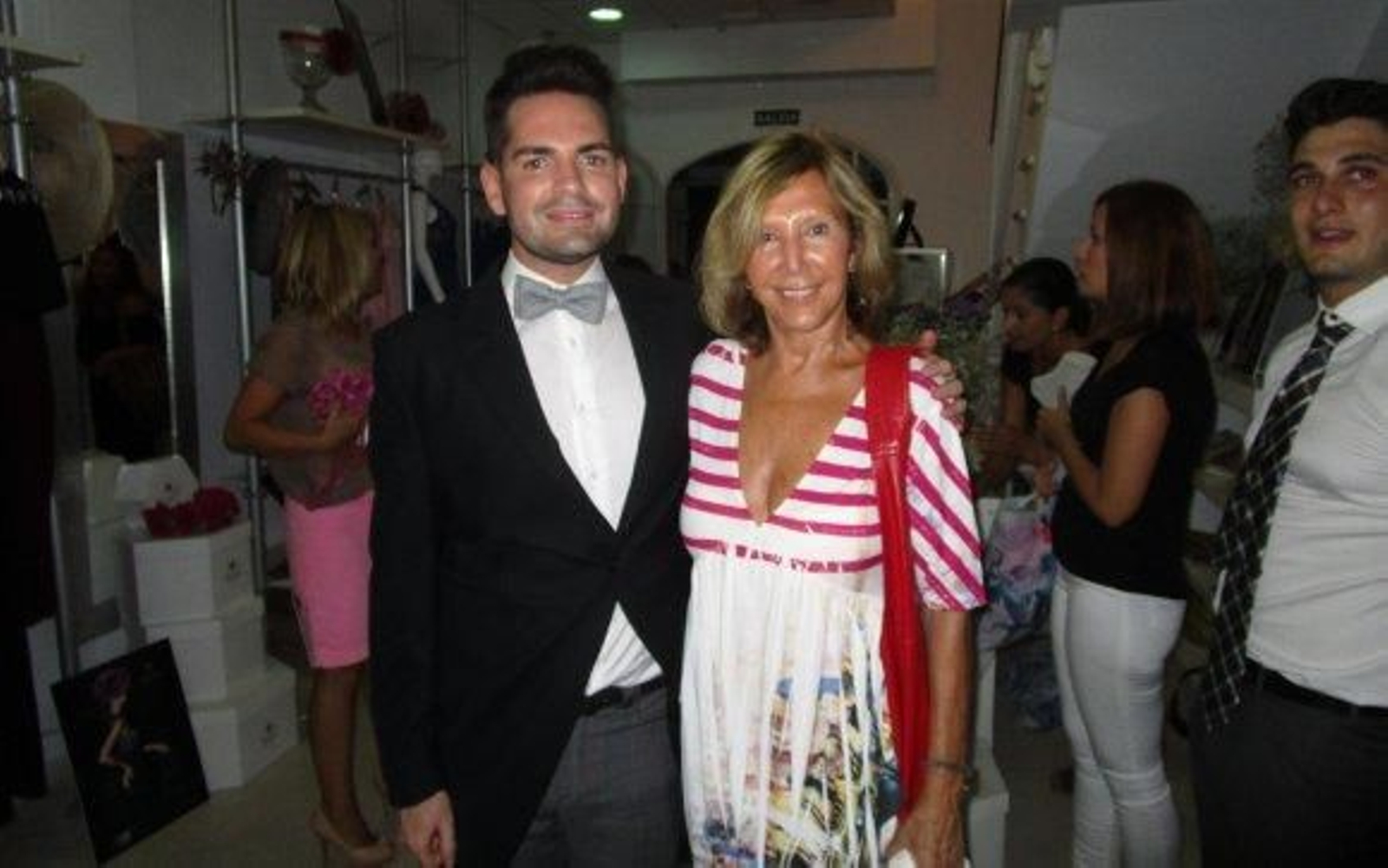 El empresario Alberto Nieto con Concha Baras.

Foto: Ignacio Casas de Ciria