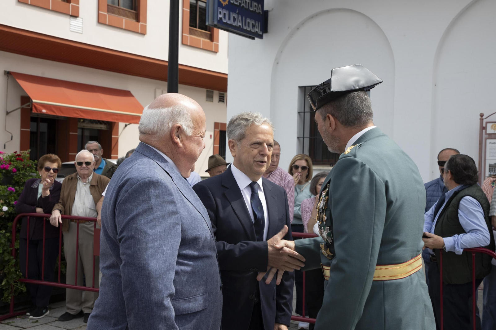 Conmemoración en Palma del Río del 181 aniversario de la fundación de la Guardia Civil