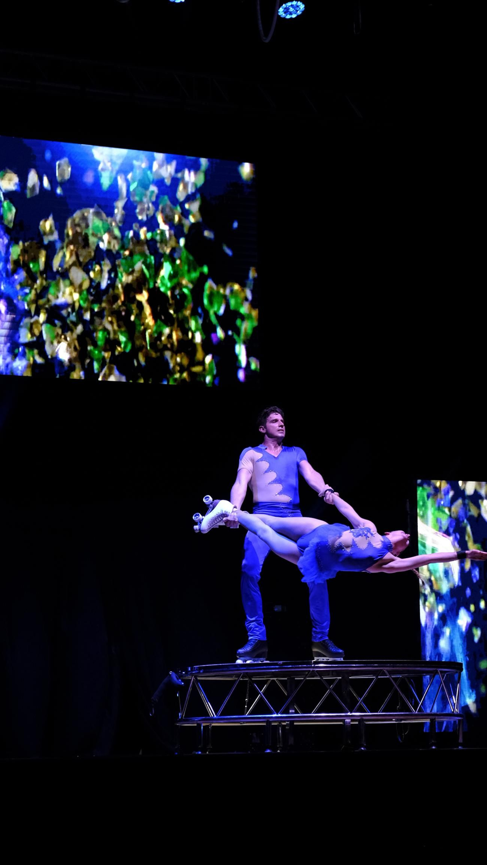 Imágenes del espectáculo 'The Talent' en la Gala XV Aniversario Diario de Almería