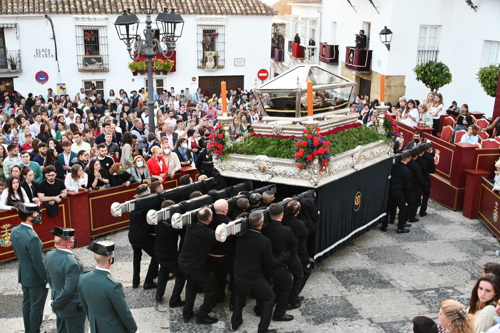 Las fotos del Viernes Santo en San Roque: la Magna del Santo Entierro