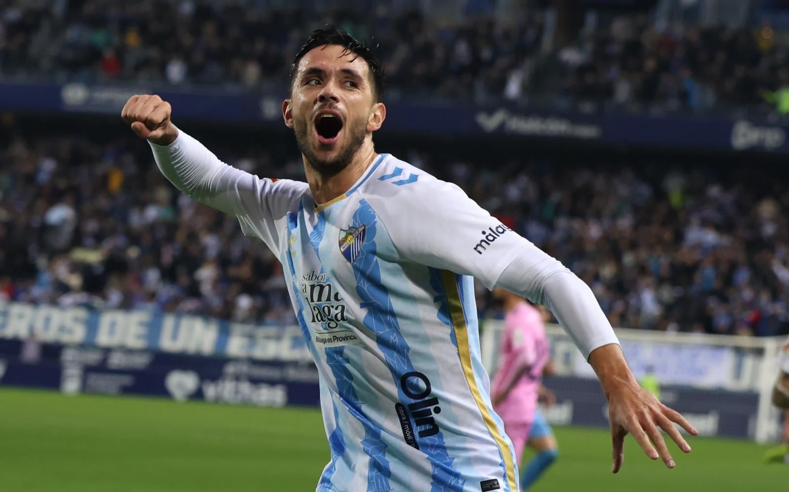 El Málaga CF-Eldense, en fotos