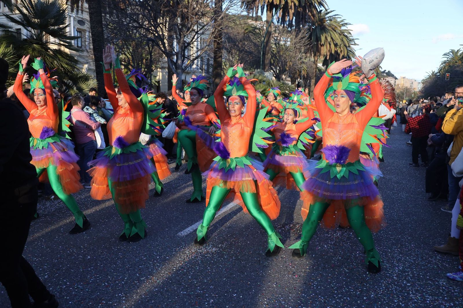 El Gran Desfile del Carnaval de Málaga, en imágenes