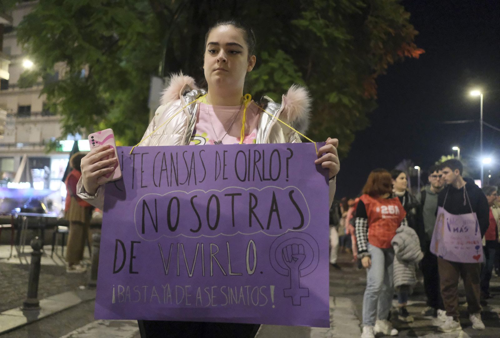 La manifestación en Córdoba contra la violencia de género, en fotografías
