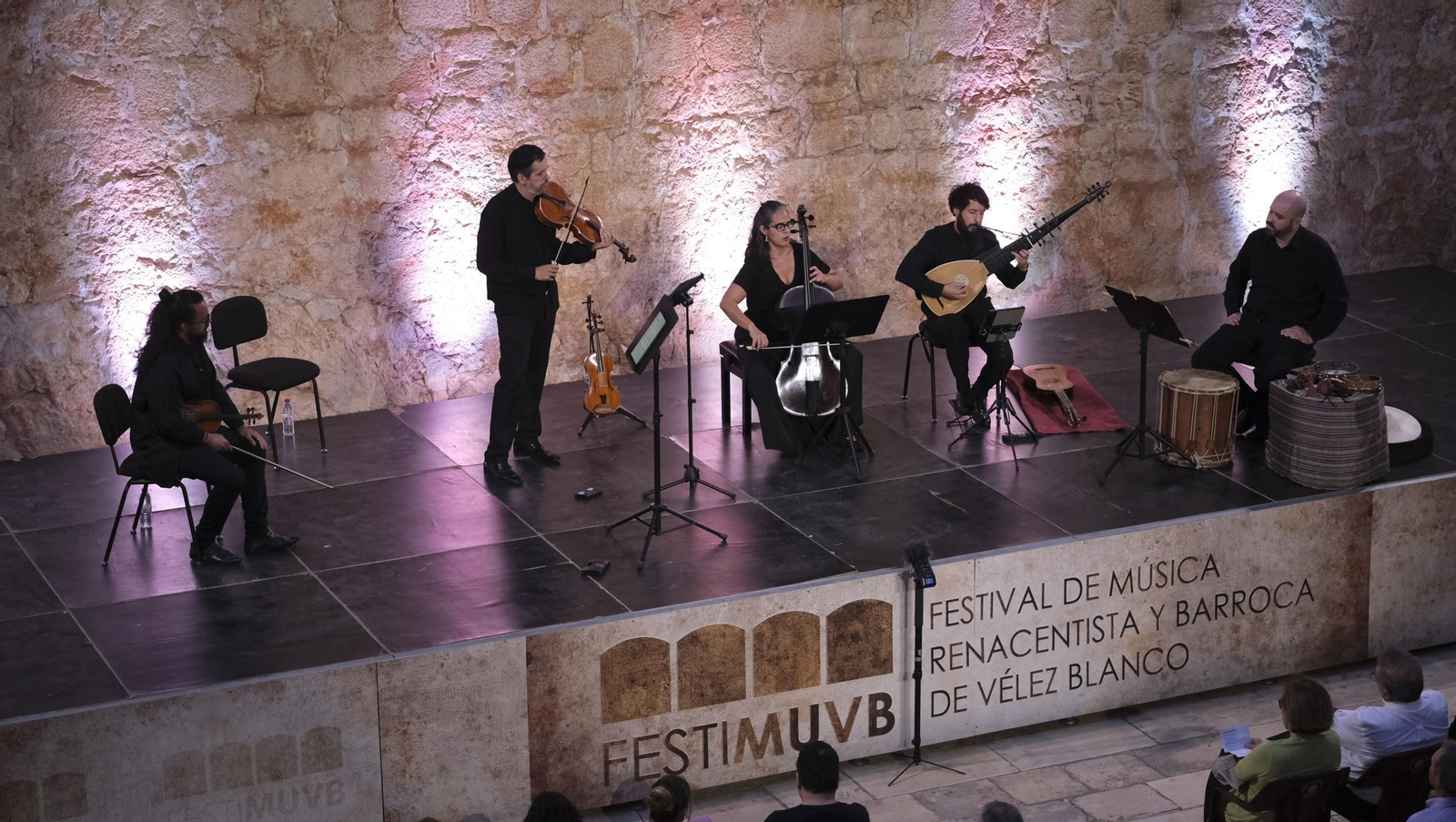 Concierto de Jorge Jiménez y Tercia Realidad, en el Festival de Música Renacentista y Barroca de Vélez Blanco-Festimuvb 2023
